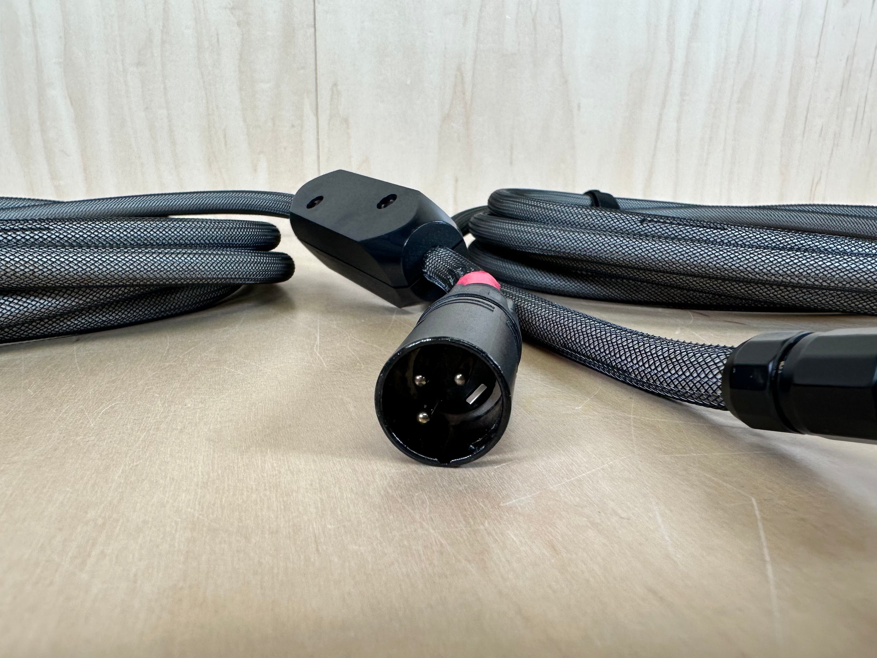 Transparent Audio Reference Phono 3 meter RCA to XLR pair