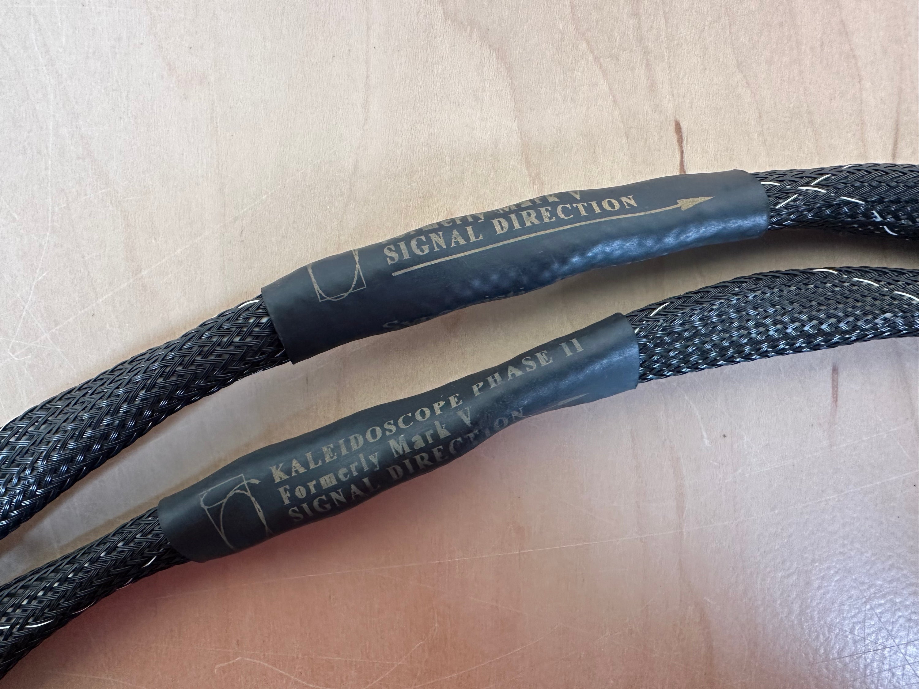 Synergistic Research Kaleidoscope Phase II 1 Meter XLR Interconnects w/Active Shielding PS