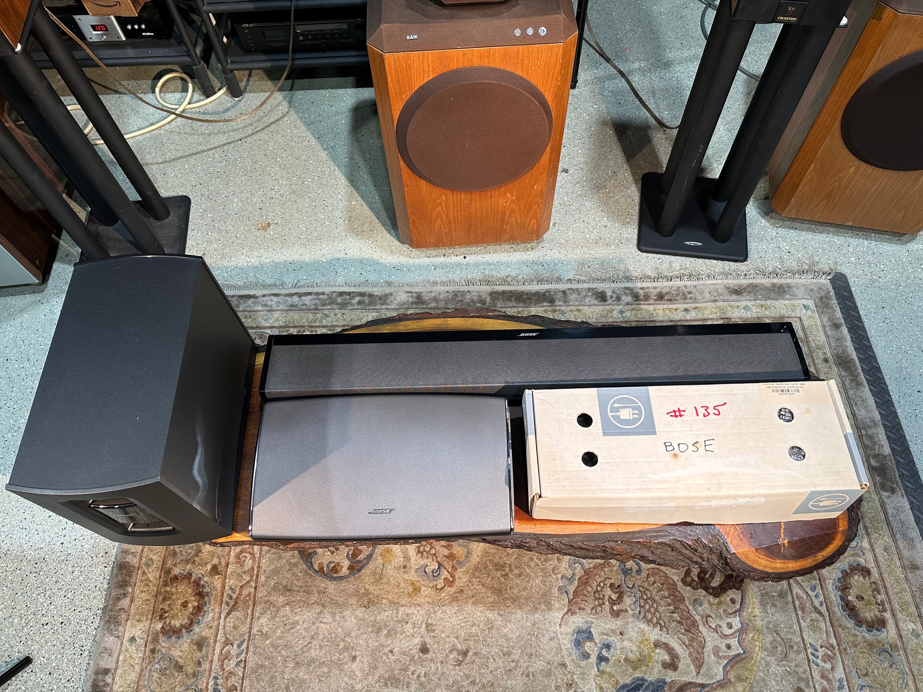 Bose Lifestyle 135 Entertainment System – Record Mart HiFi Bose Lifestyle 135 Entertainment System – Record Mart HiFi