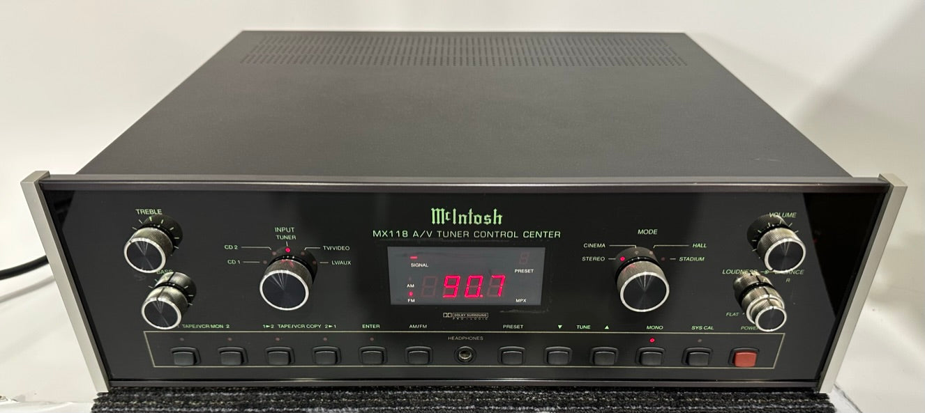 Mcintosh MX118  A/V Tuner Control Center w/Original Remote