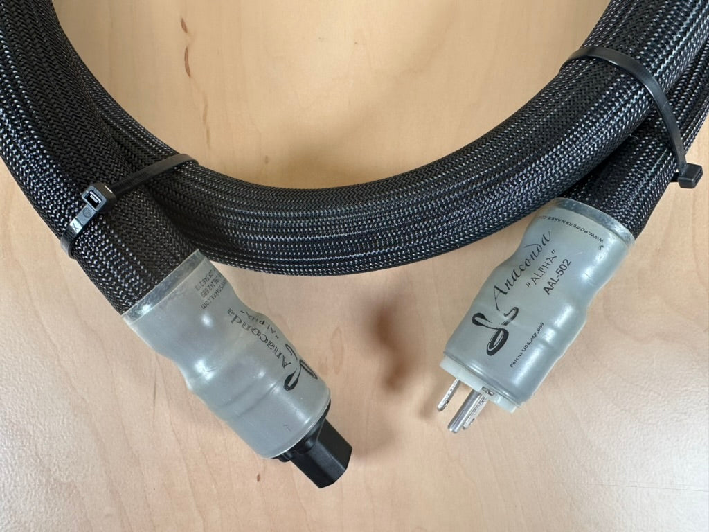 Shunyata Research Anaconda Alpha Power Cable 2 Meter