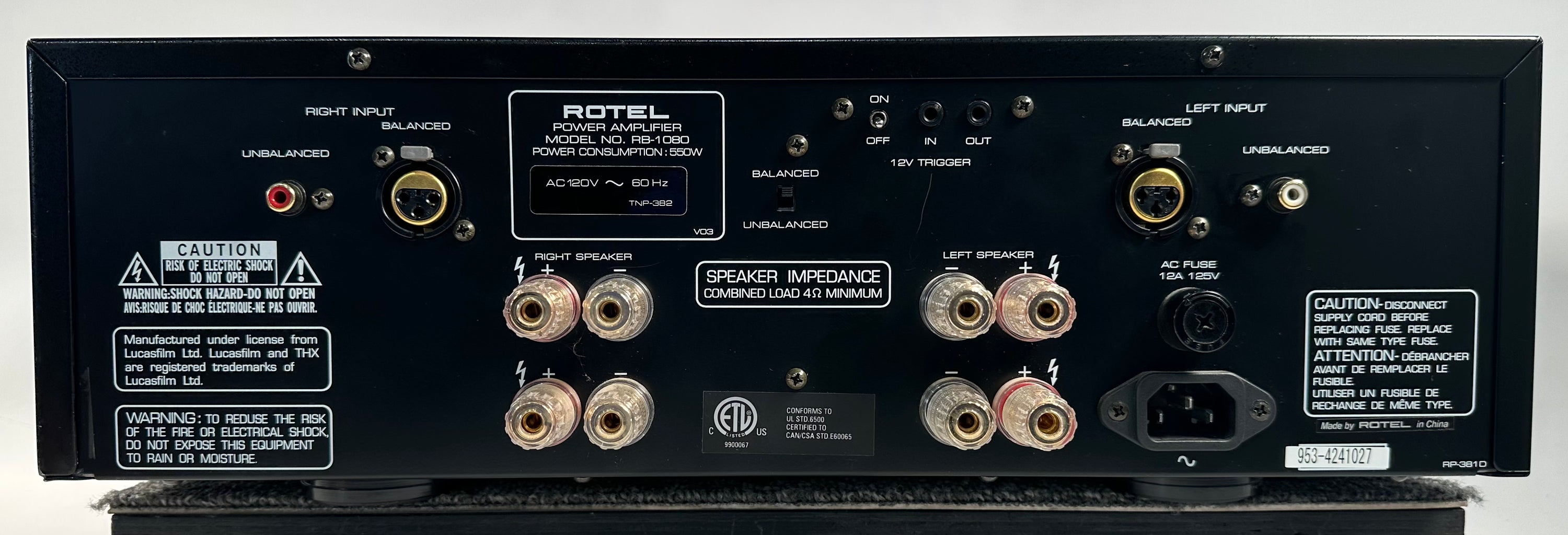 Rotel RB-1080 Power Amplifier – Record Mart HiFi Rotel RB-1080 Power Amplifier – Record Mart HiFi