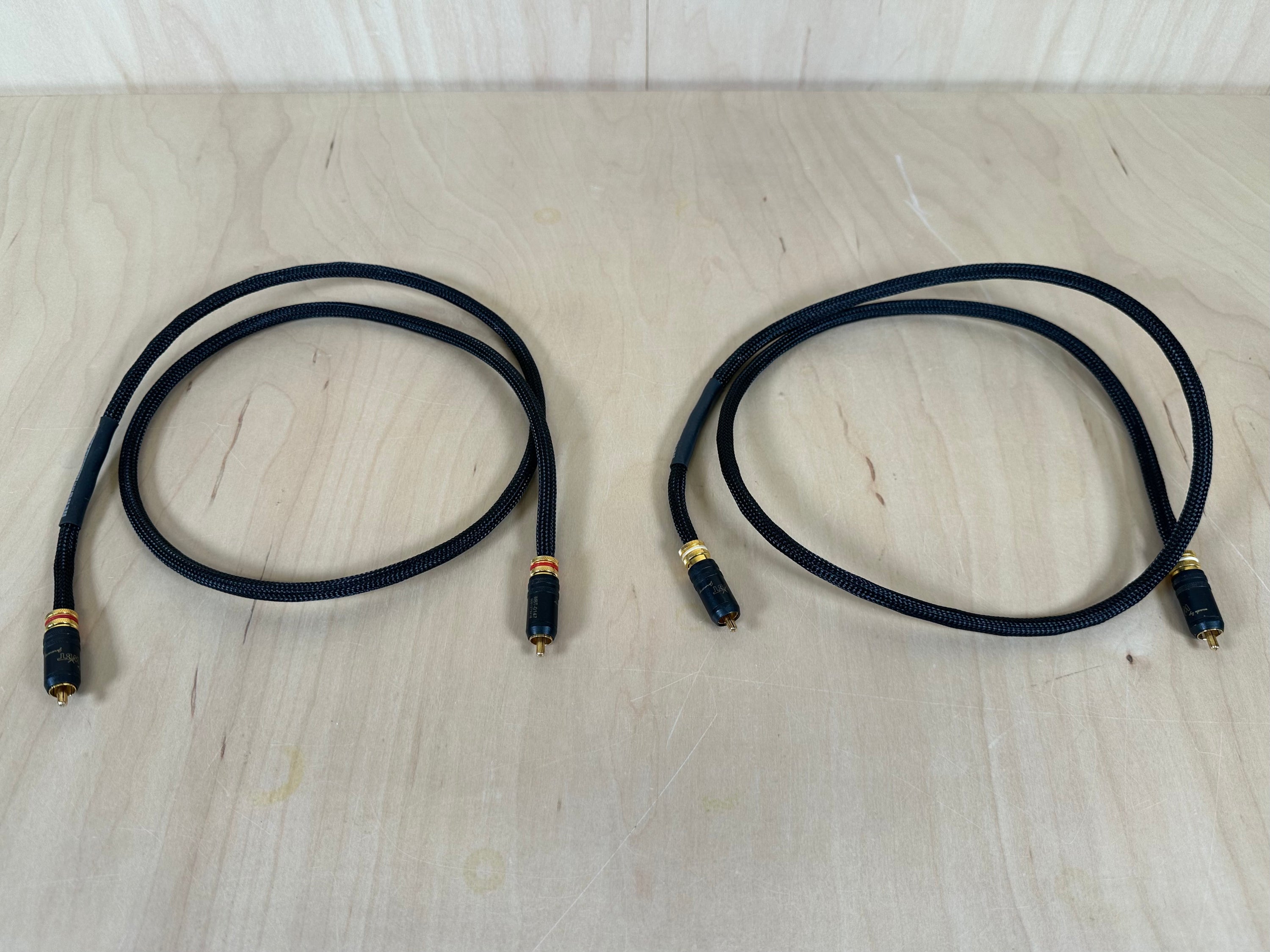 Kimber Kable HERO RCA Interconnects w/WBT-0147 plugs 1 meter PAIR