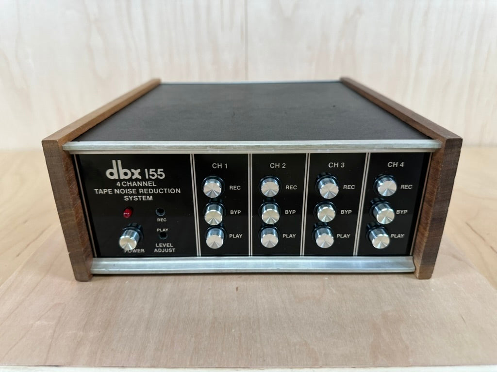 DBX 155 4 Channel Tape Noise Reduction System For Parts – Record