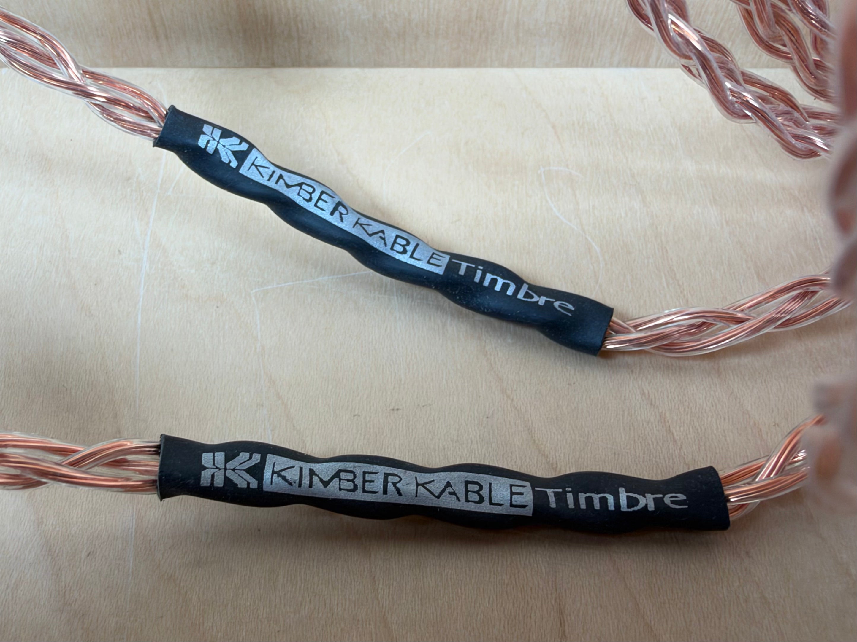 Kimber Kable Timbre RCA Interconnects 2 Meter Pair Ultraplate