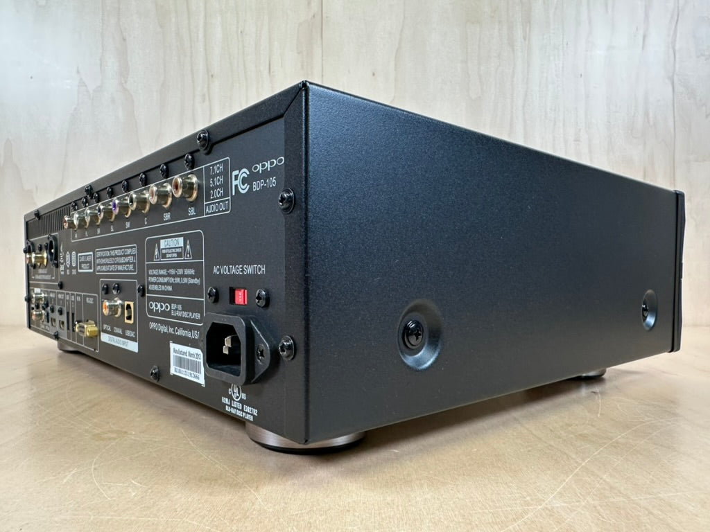 Oppo BDP-105 Blu-Ray SACD Player