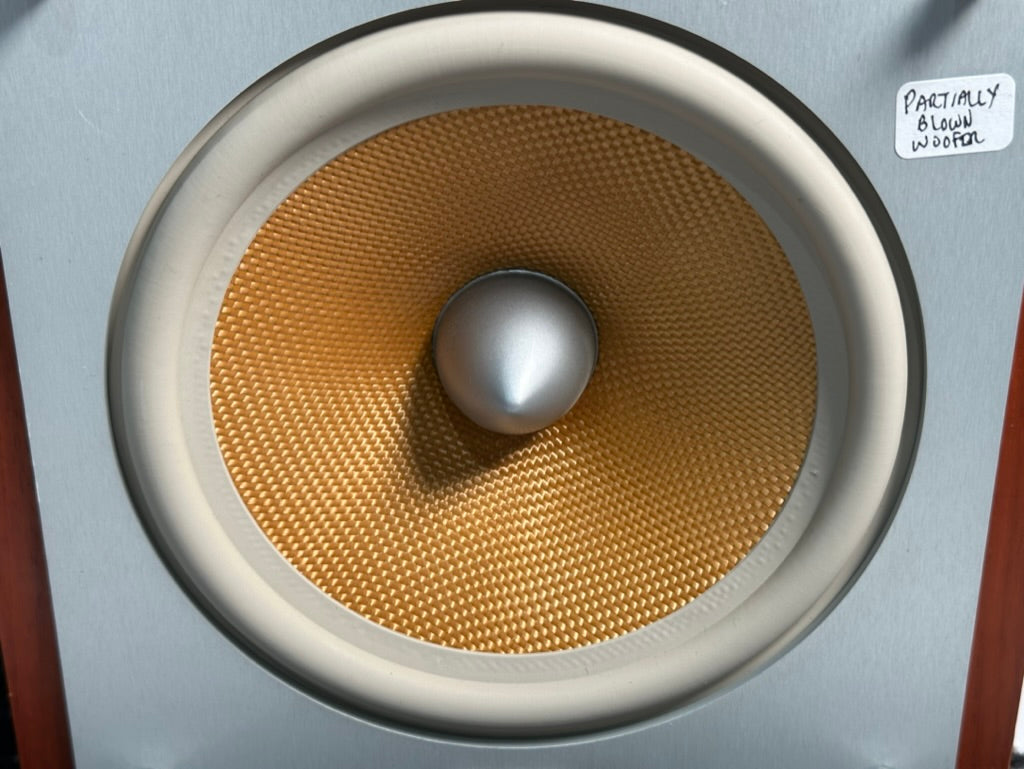 Bowers & Wilkins B&W CM2 Bookshelf Speakers For Parts – Record