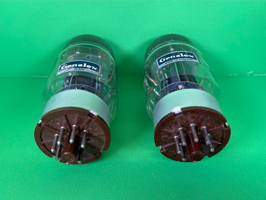 Genalex KT88 Tubes Pair Made in England Vintage