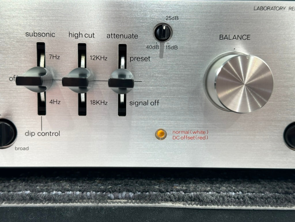 Luxman 5C50 DC Preamplifier Serviced and Re-Capped