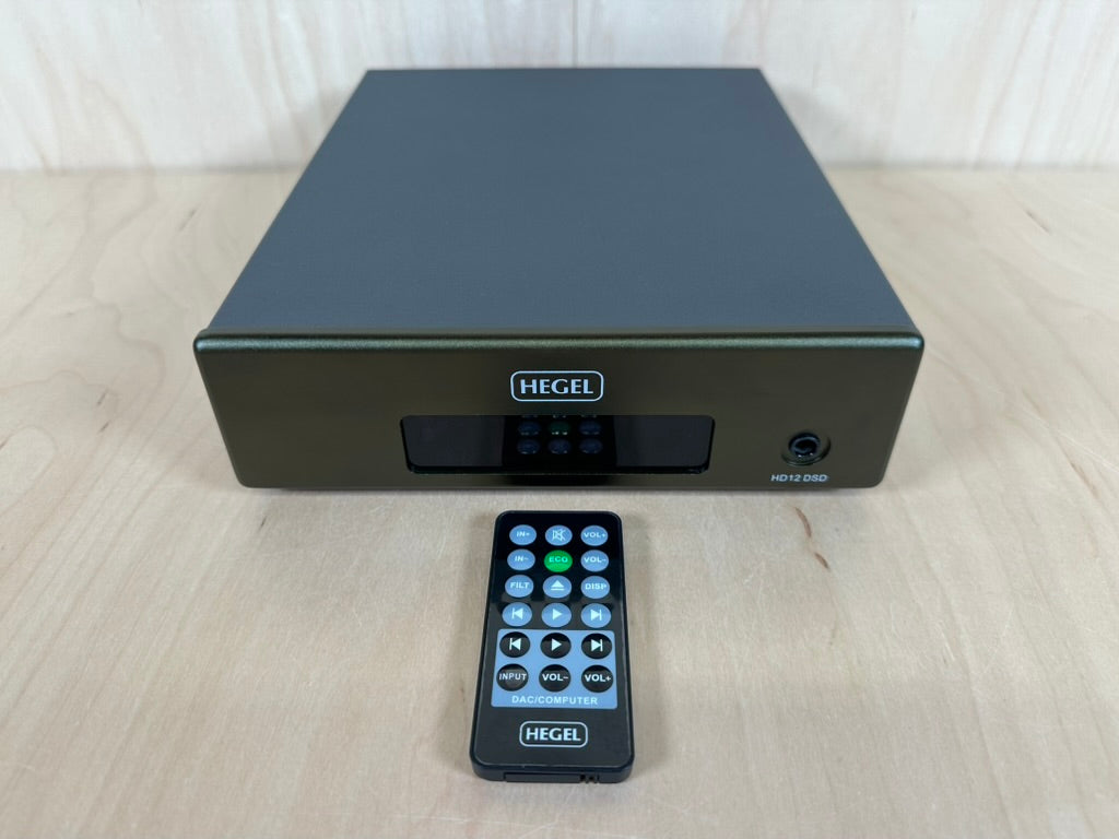 Hegel HD12 DSD DAC and Headphone Amp w/Remote