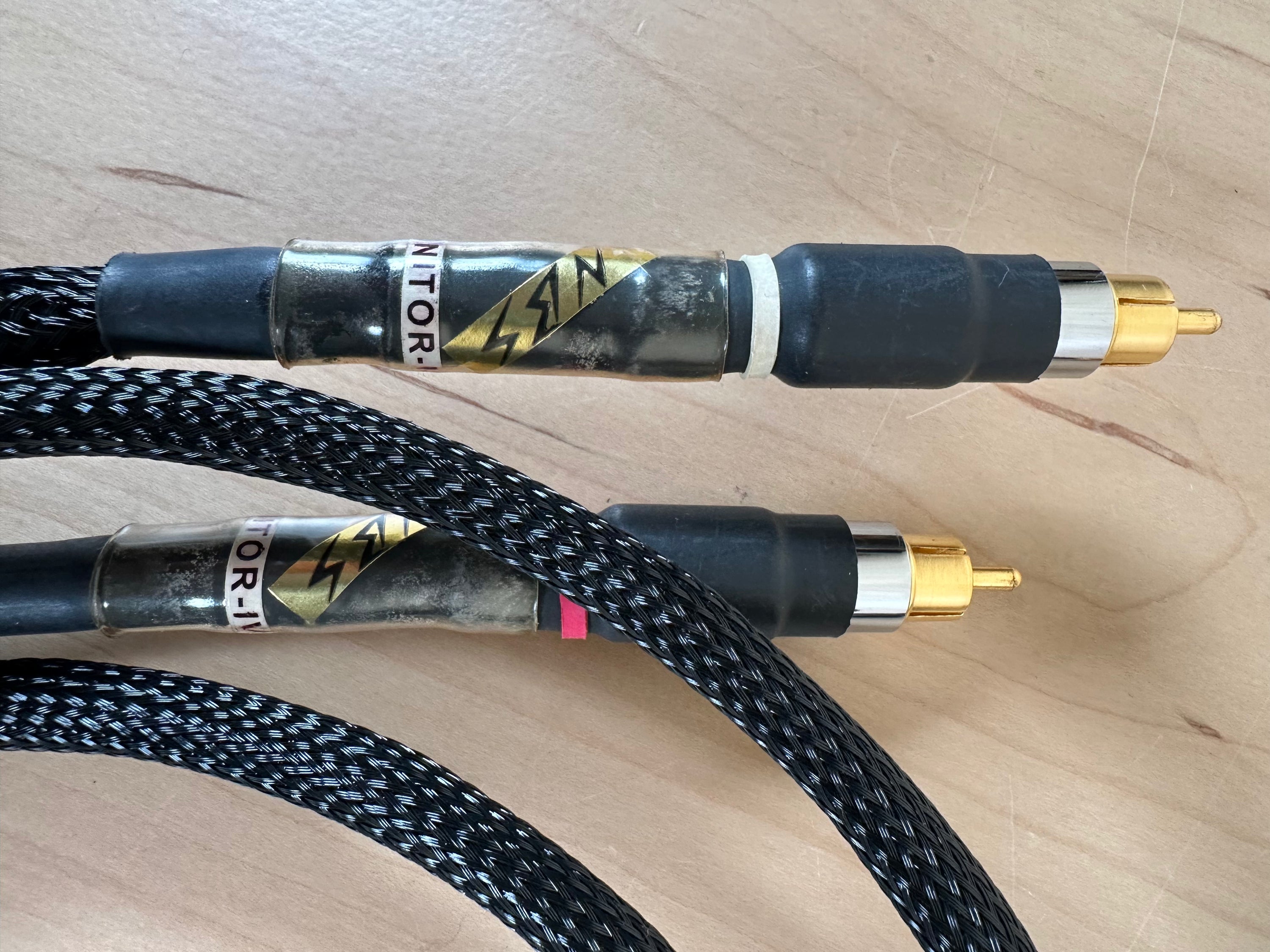 NBS Monitor IV RCA Interconnects 4'