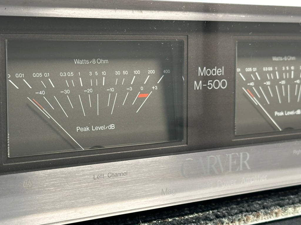 Carver M-500 Magnetic Field Power Amplifier