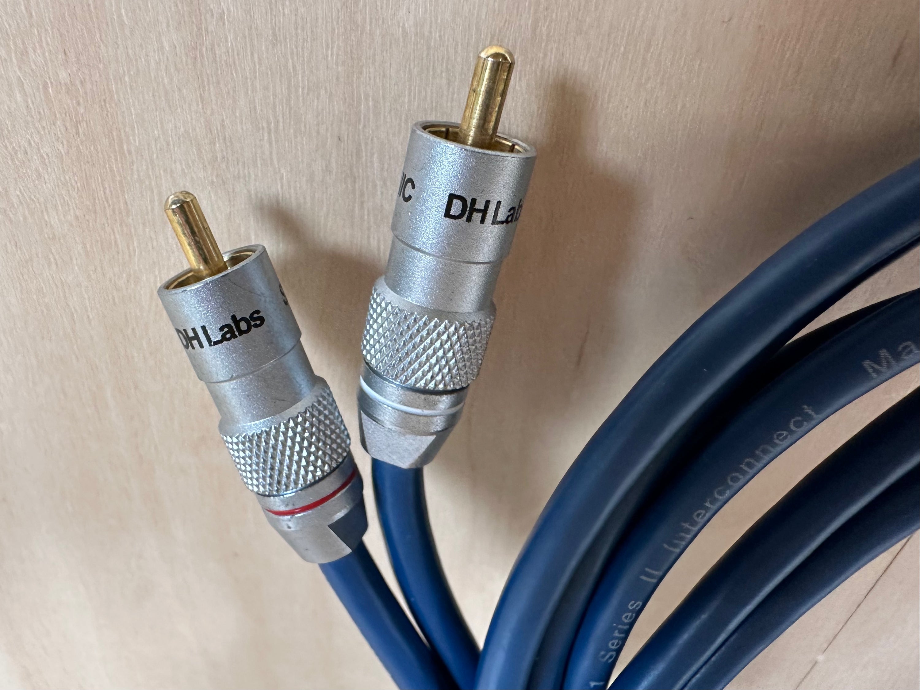 DH Labs BL-1 Series II Silversonic RCA Interconnects 1.5 meters pair