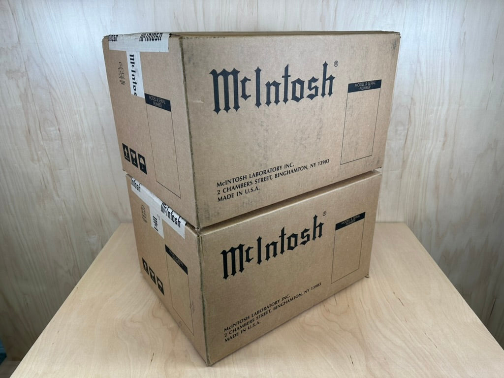 Mcintosh MC60 Monoblock Amplifiers Pair w/New Factory Boxes