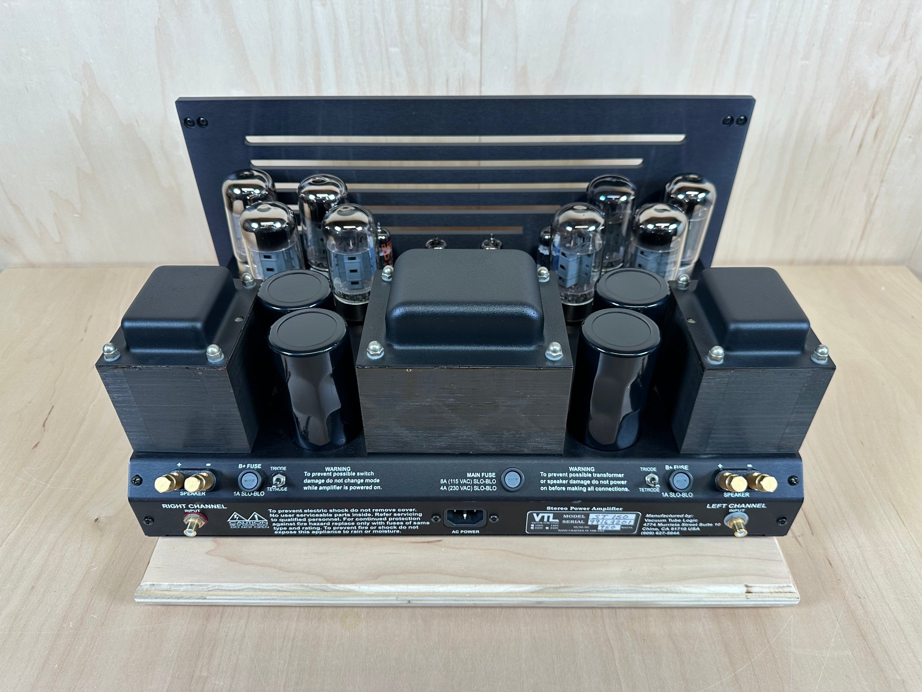 VTL ST 150 Pure Tube Amplifier Serviced