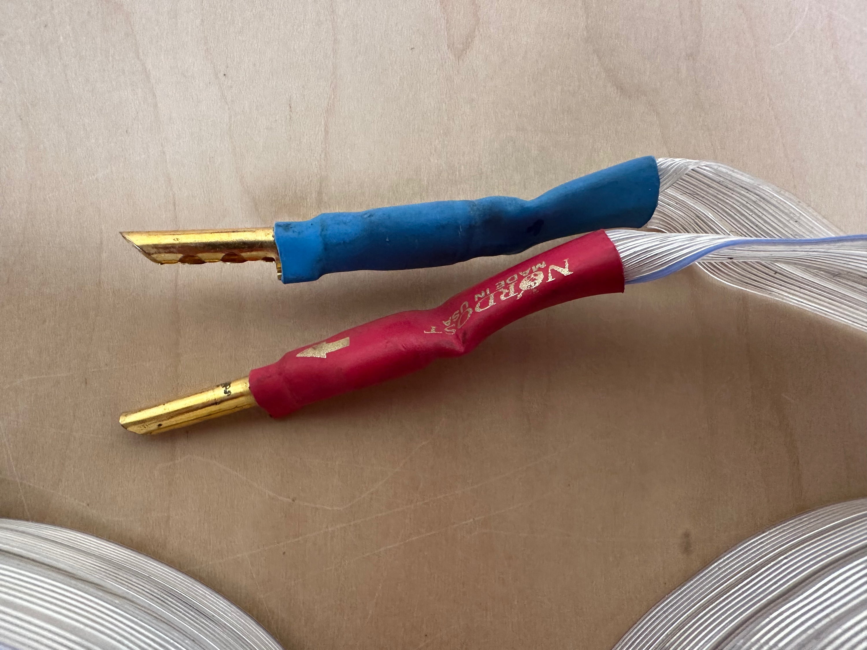 Nordost Flatline Blue Heaven Speaker Cables 4 meter pair