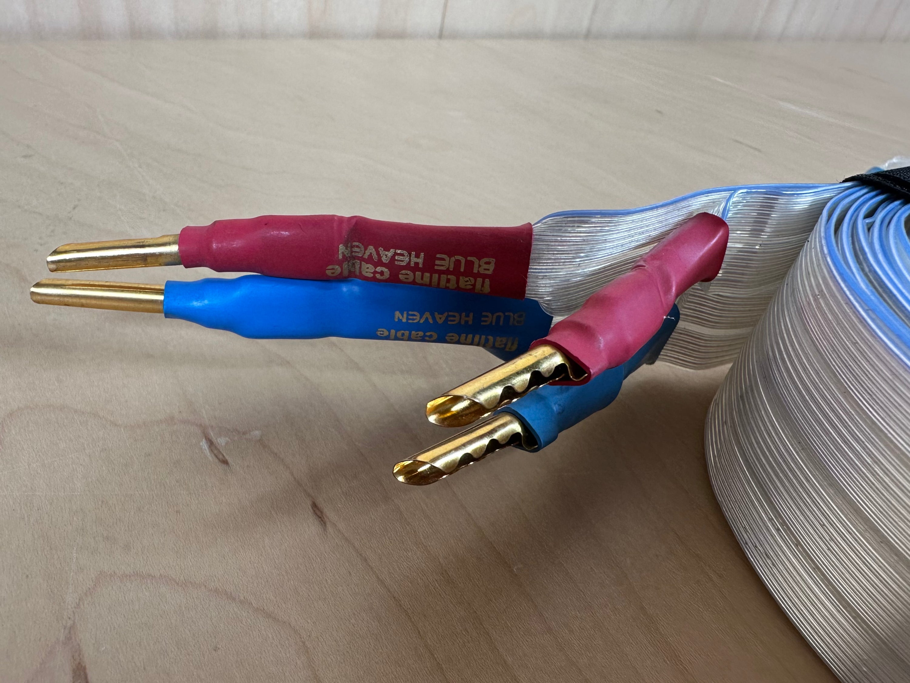 Nordost Flatline Blue Heaven Speaker Cables 4 meter pair