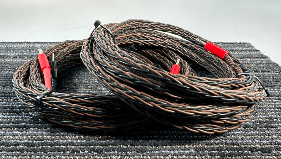 Kimber Kable 8PR Black & Brown Speaker Cables 8' – Record Mart HiFi
