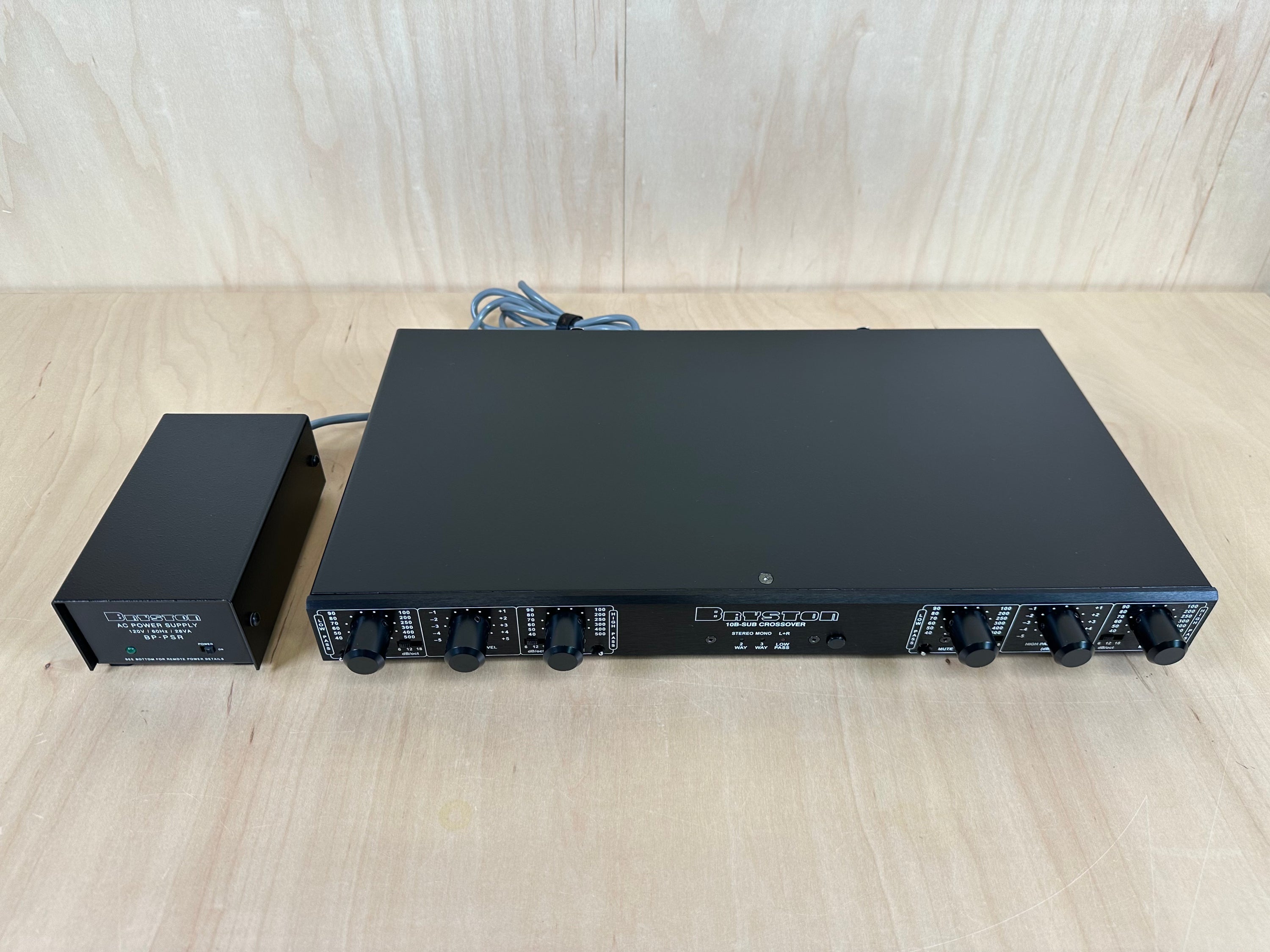 Bryston 10B Sub Crossover with BP-PSR External PS and XLR Jacks