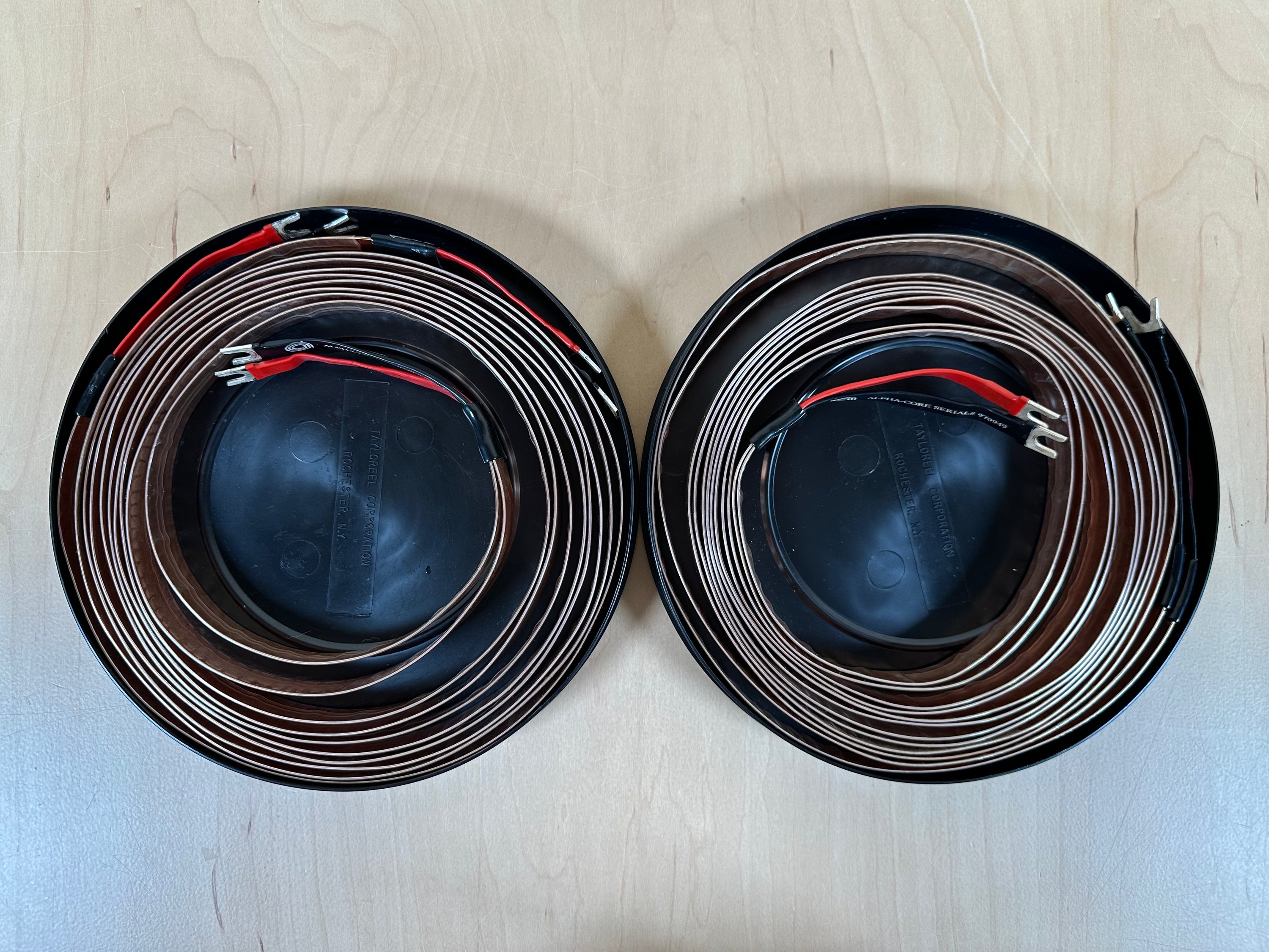 Alpha Core Goertz  MI 2 Veracity Biwire Speaker Cables 10' Pair w/Silver Spades
