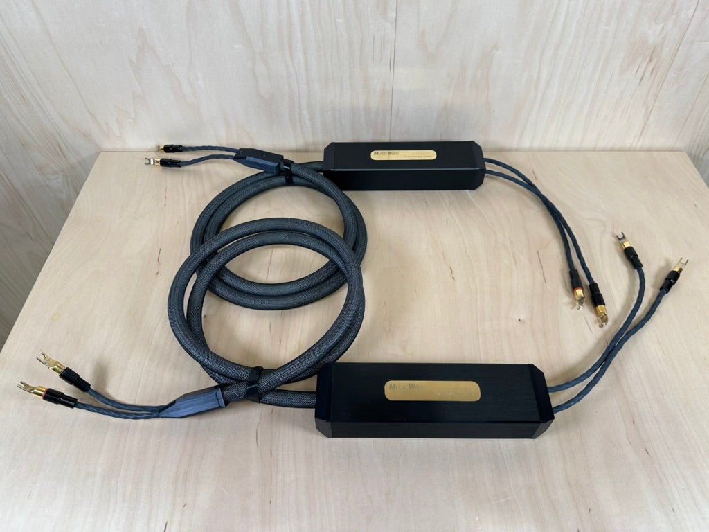 Transparent Audio Musicwave Reference 8 foot Speaker Cables (pair)