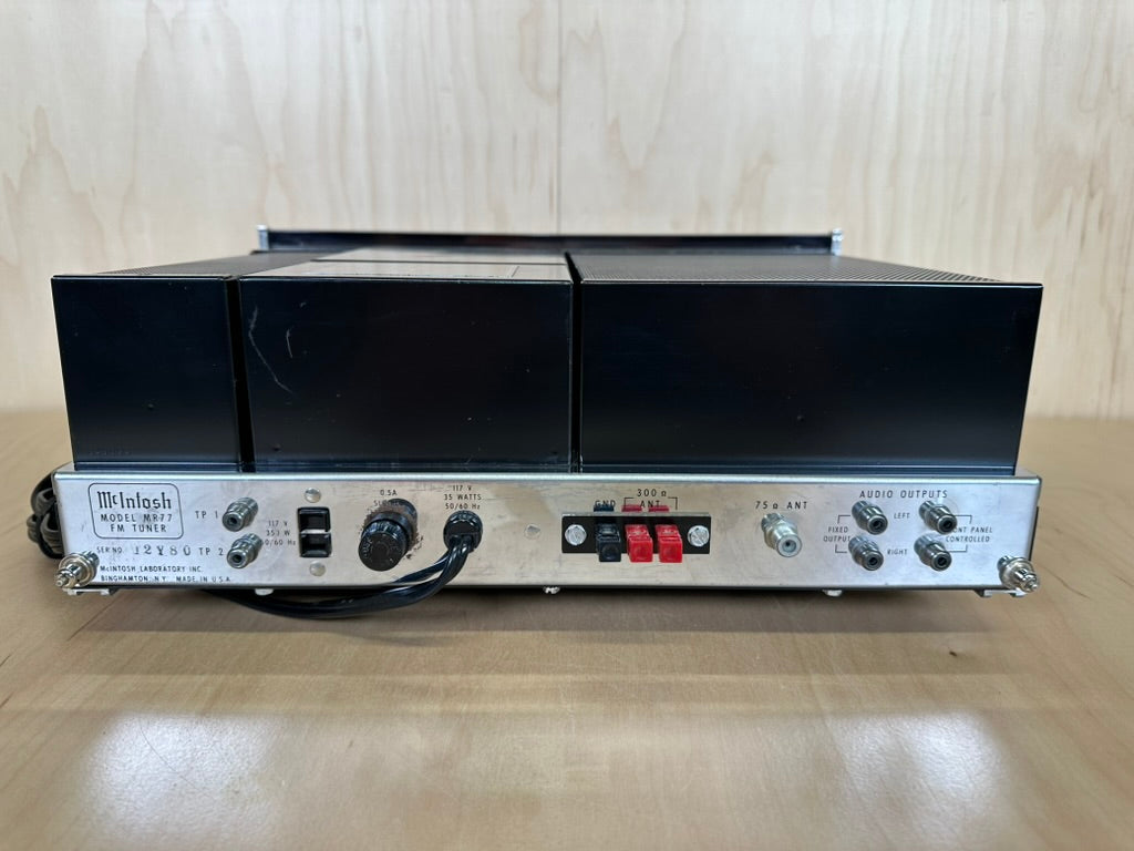 Mcintosh MR77 FM Stereo Tuner w/New Factory Box