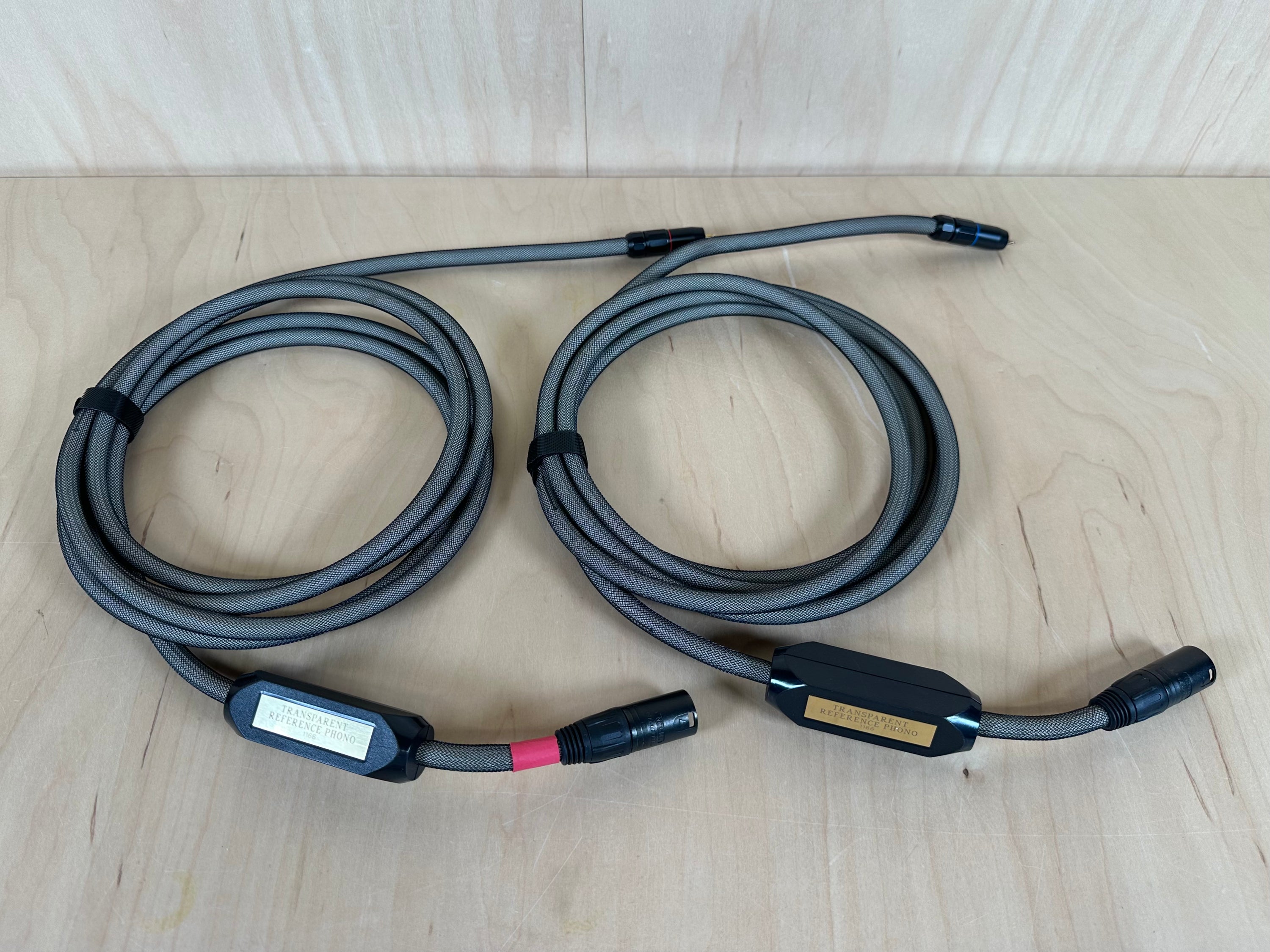 Transparent Audio Reference Phono 3 meter RCA to XLR pair