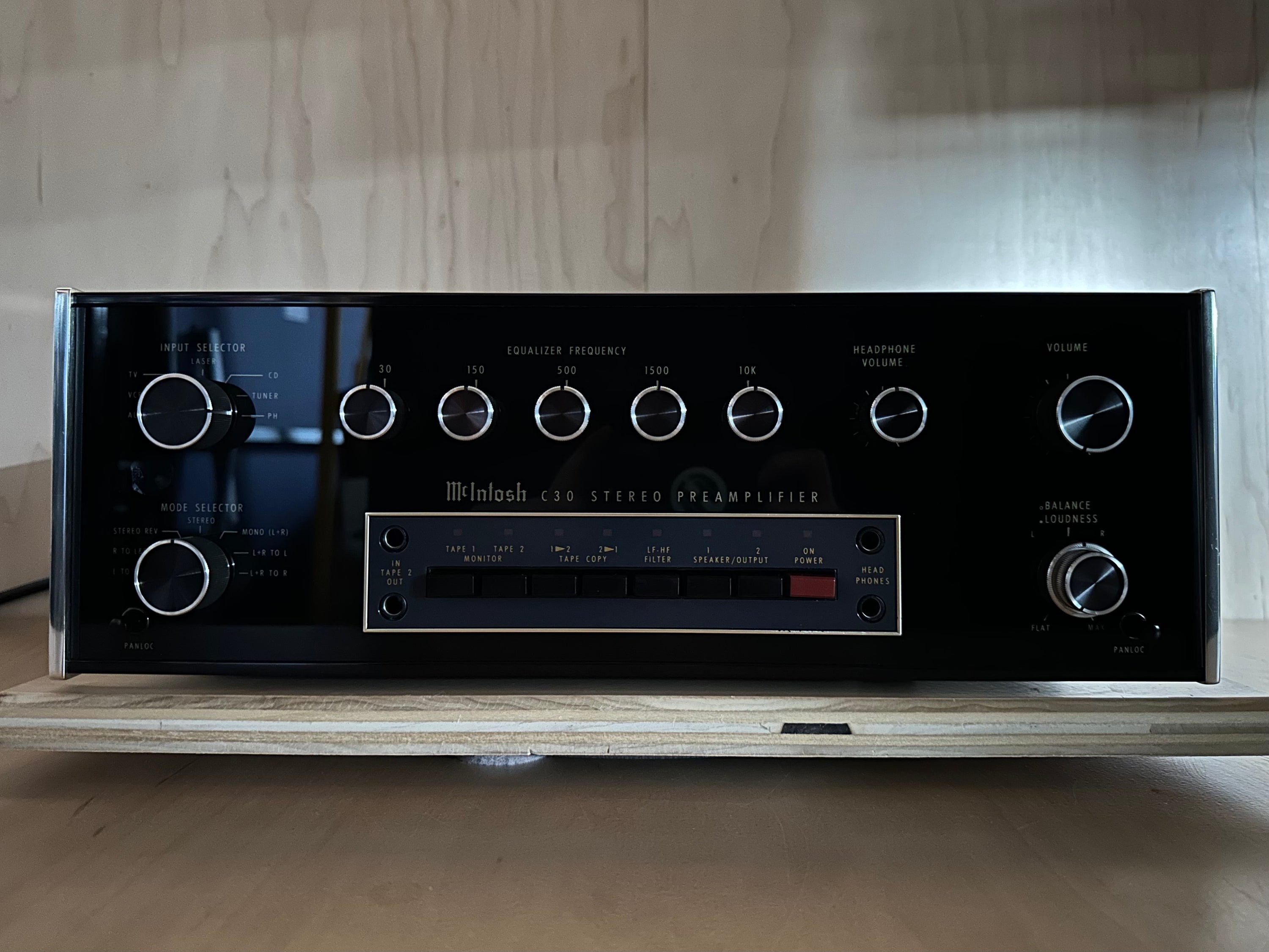 McIntosh C30 Stereo Preamplifier w/New Factory Box