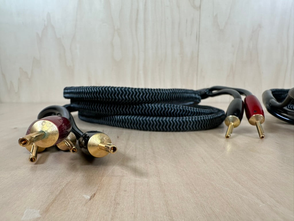 AudioQuest Rocket 44 Bi-Wire 8' Speaker Cables