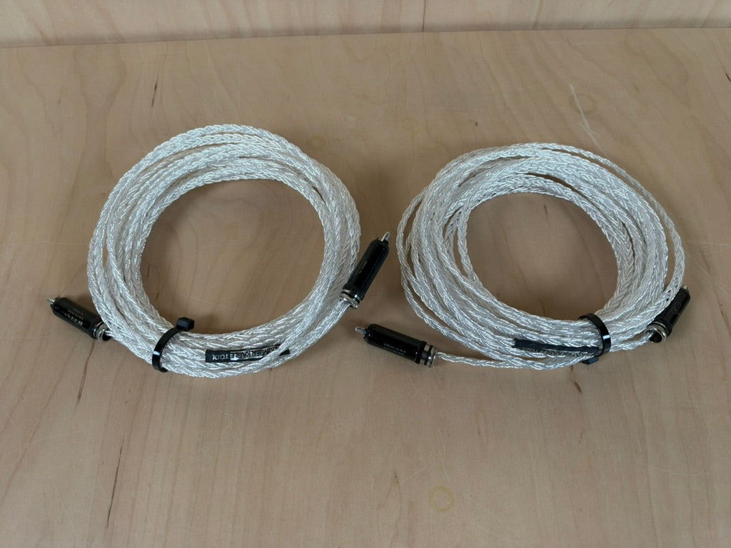 Kimber Kable TGDL 6 Meter RCA Digital/Analog Interconnects WBT-0102 Ag fittings
