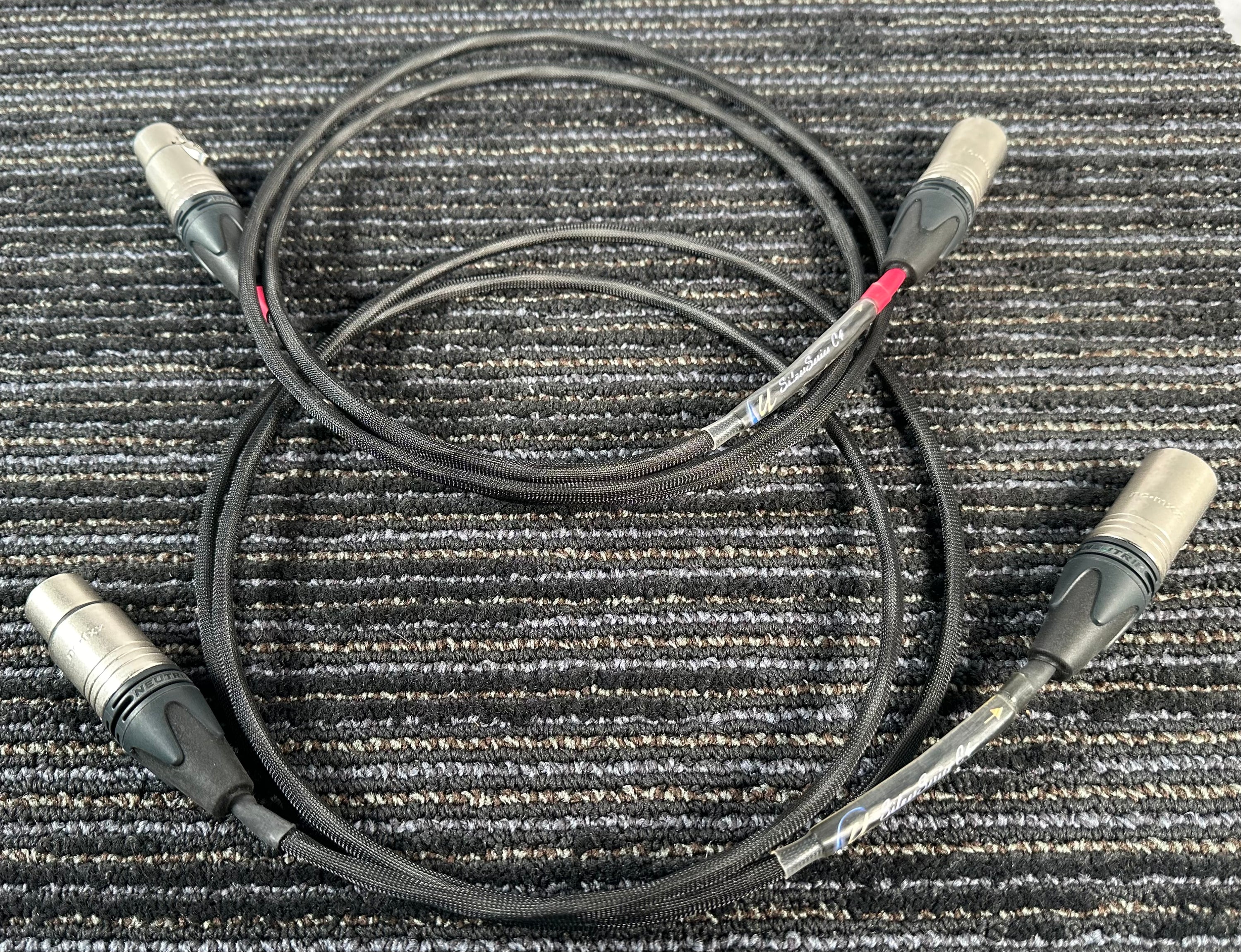 Ultimate Cables Silver Series C4 XLR Interconnects 1.5 Meter