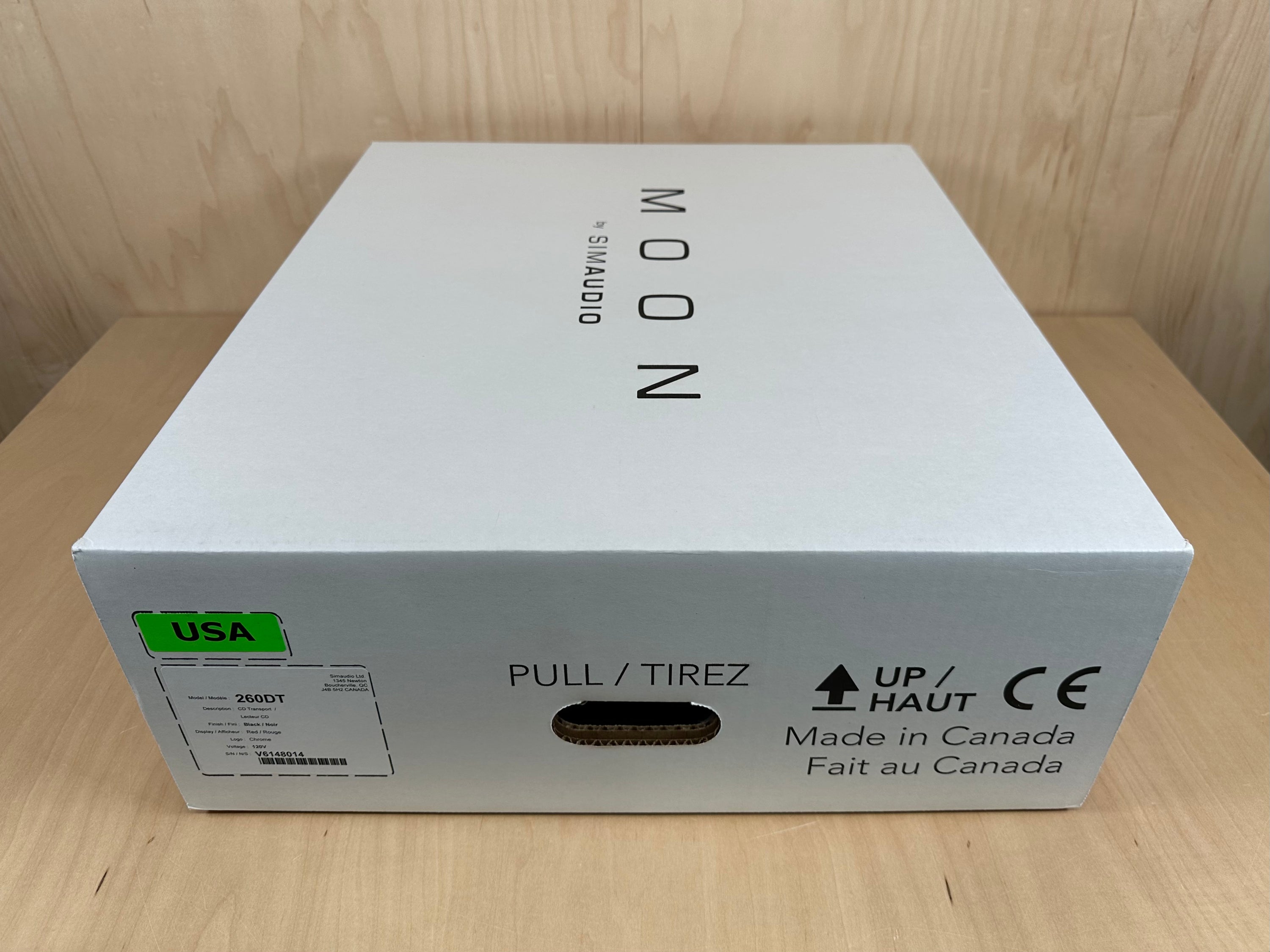 Simaudio Moon 260D CD Transport w/Remote and Original Box