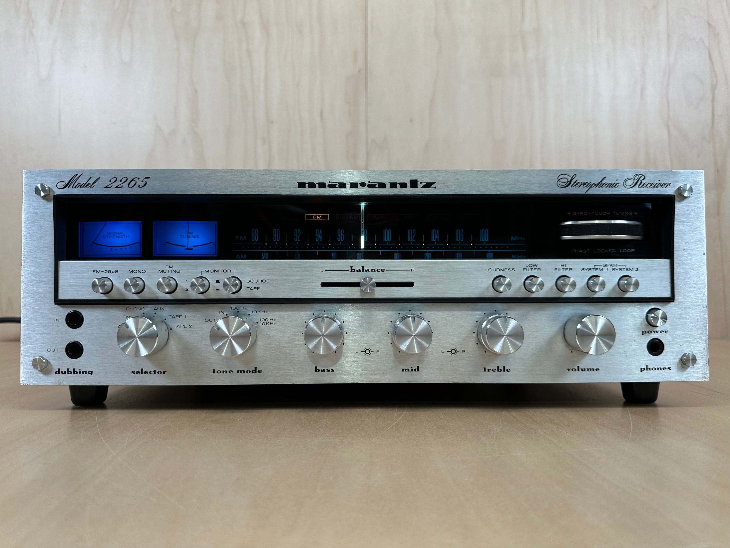 Marantz Stereophonic Receiver Model 2265