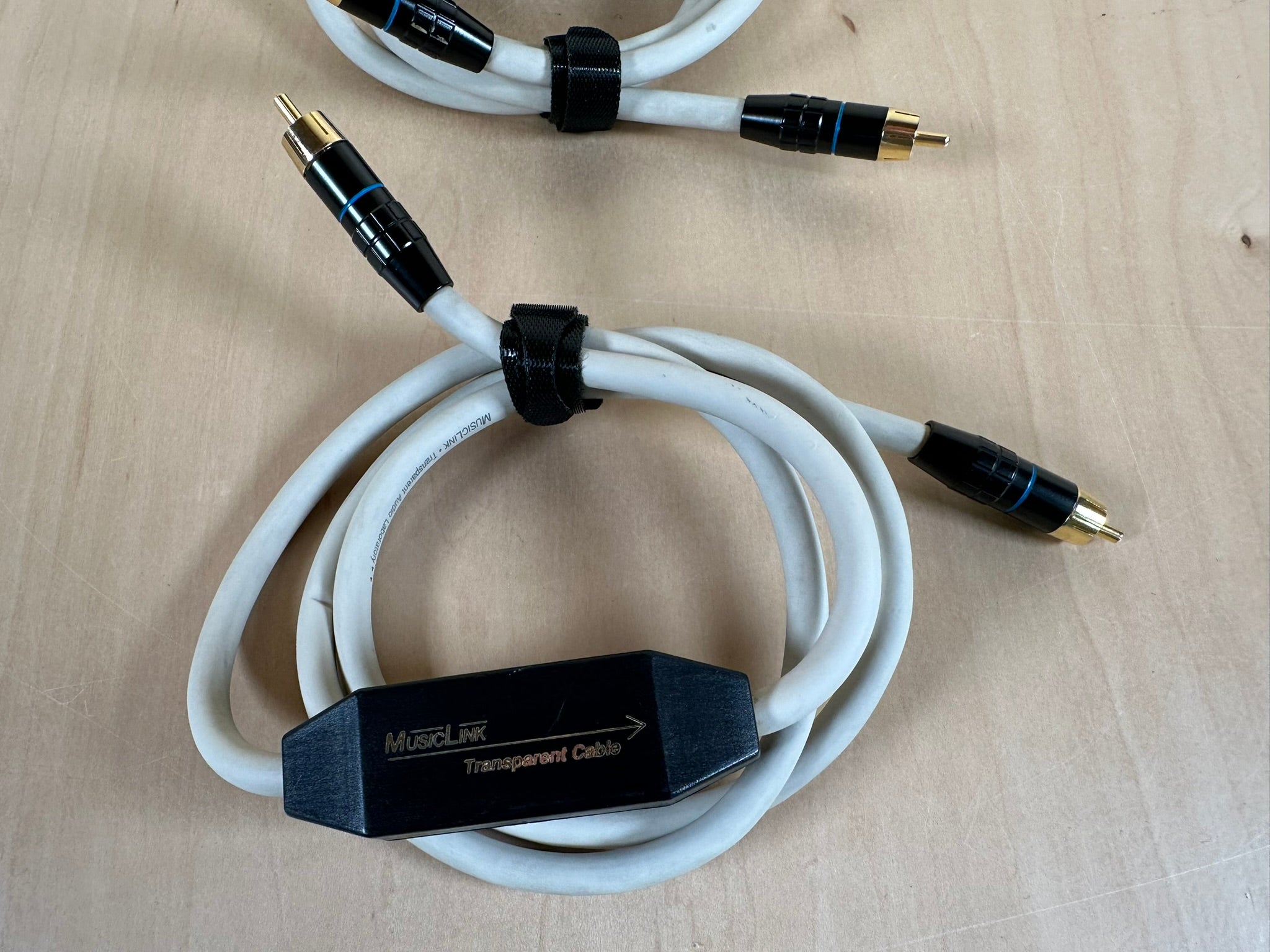 Transparent Audio MusicLink RCA Interconnects 1 Meter – Record