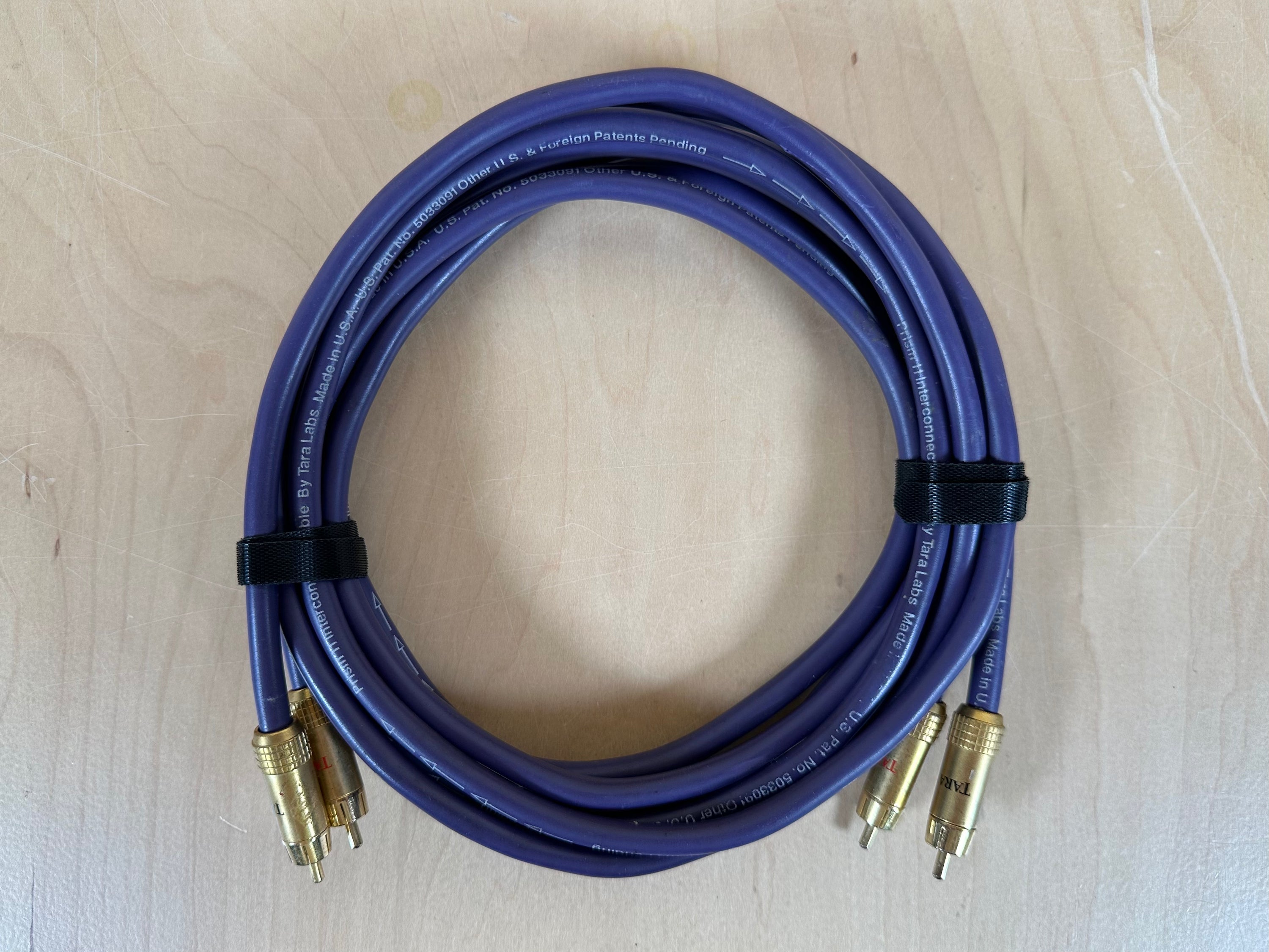 Tara Labs Prism 11 Interconnects 2 meter pair