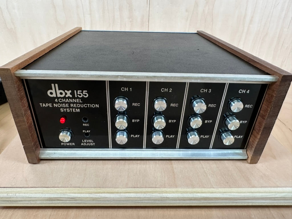 DBX 155 4 Channel Tape Noise Reduction System For Parts – Record