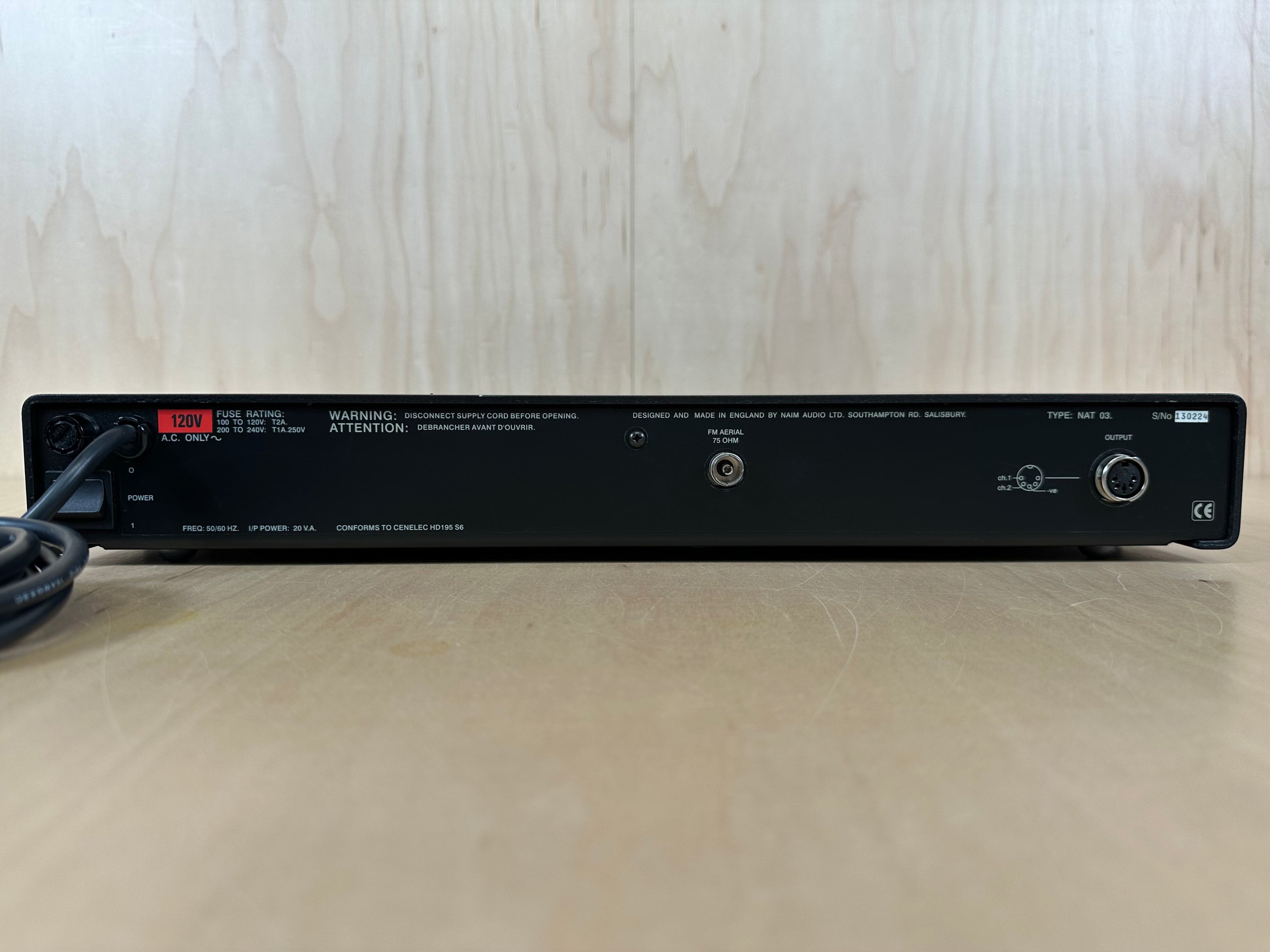 Naim Audio NAT 03 Olive Series FM Stereo Tuner