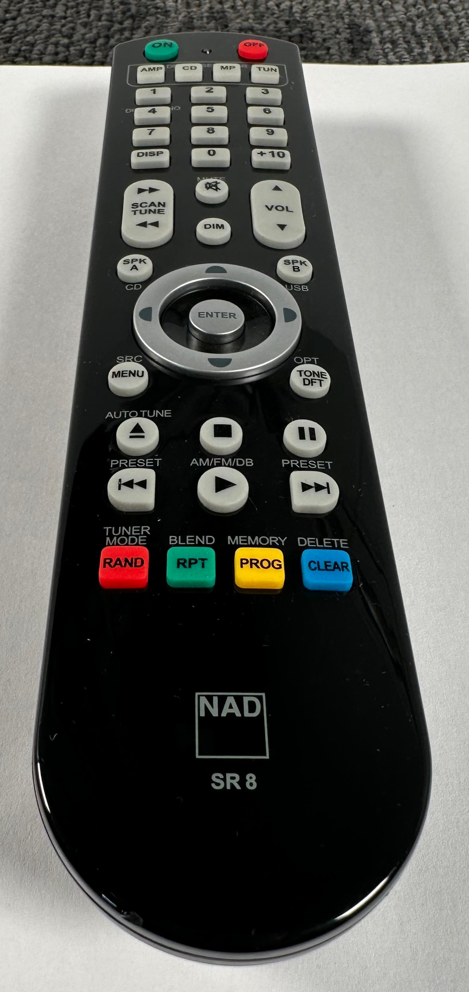 NAD SR8 Remote control