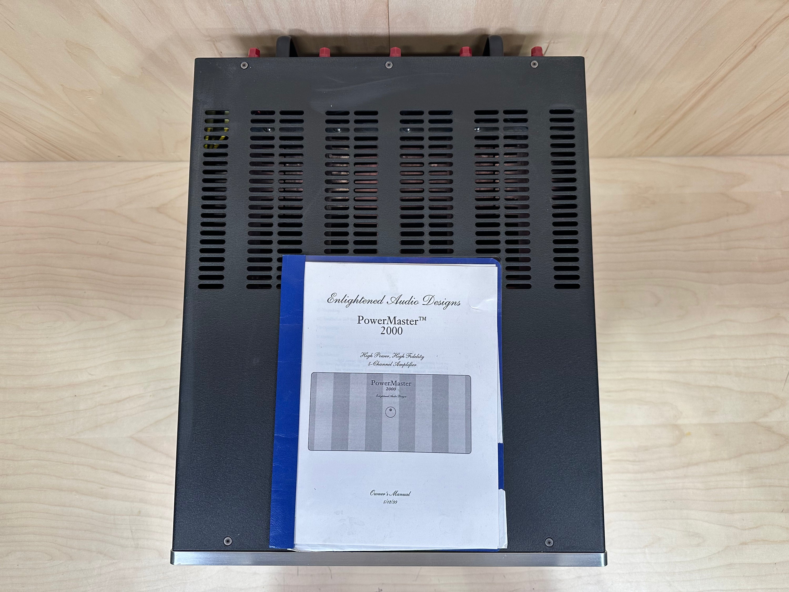 EAD PM2000 Enlightened Audio Designs PowerMaster 2000 Amplifier