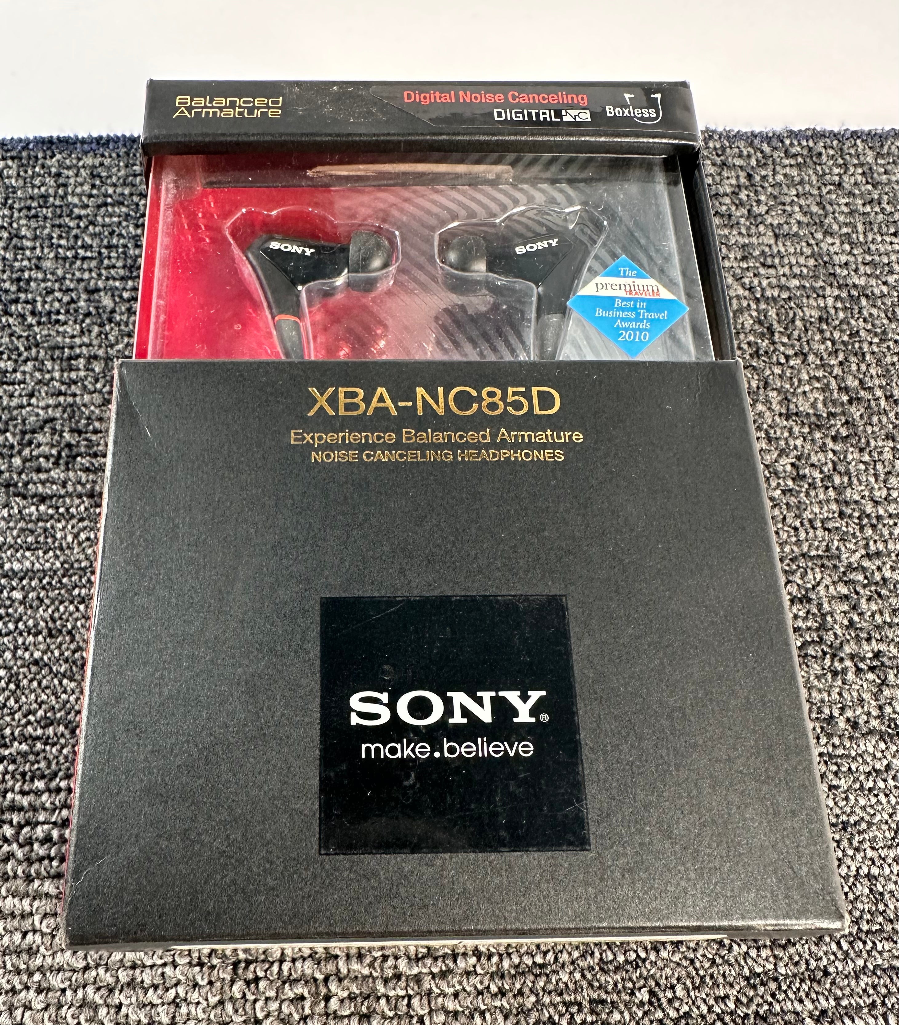 Sony XBA-NC85D Noise Canceling Balanced Armature Headphones