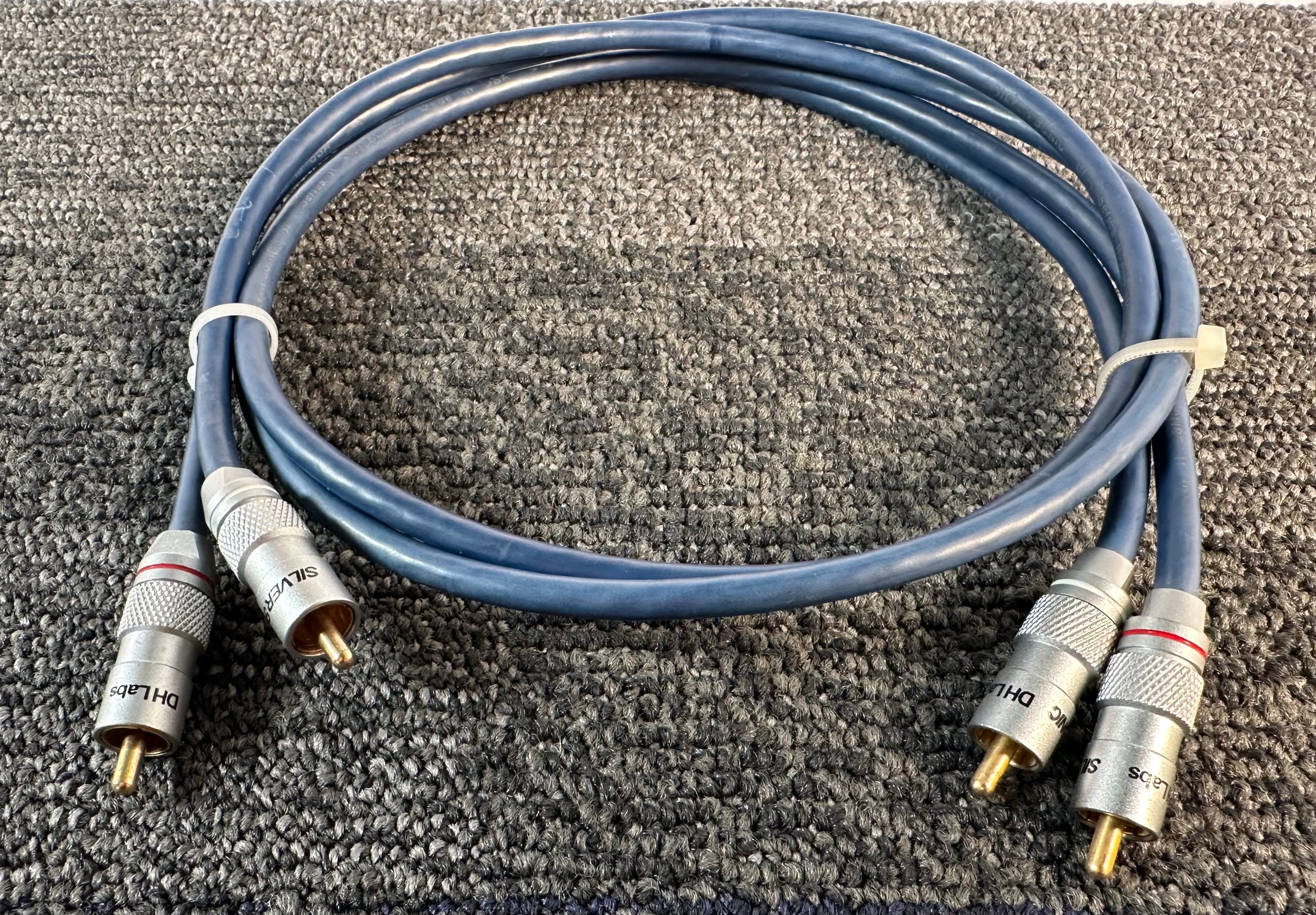 DH Labs Silver Sonic BL-1 Series II RCA Interconnects 3 Feet