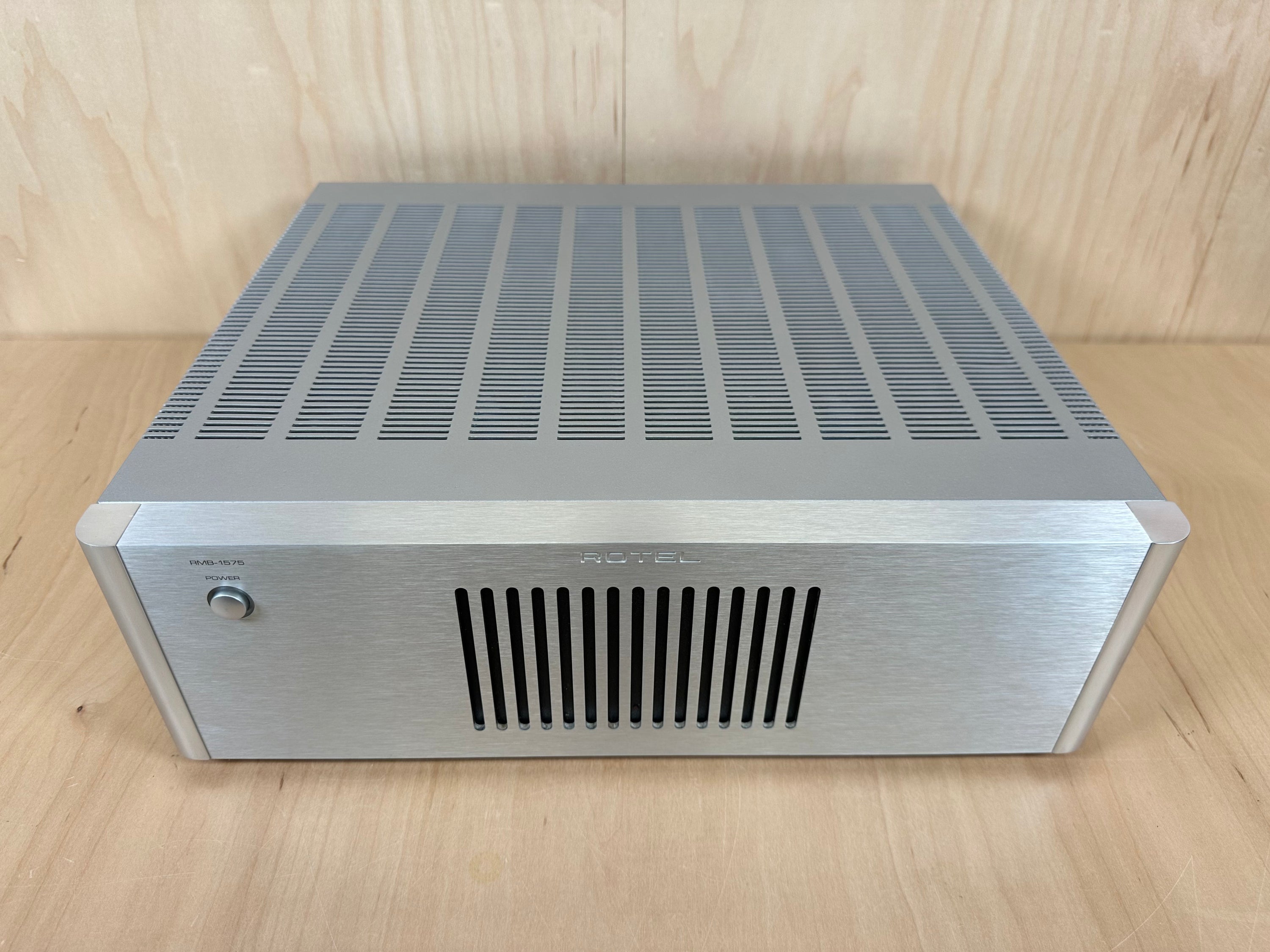 Rotel RMB 1575 Five Channel Amplifier in Silver w/Original Box
