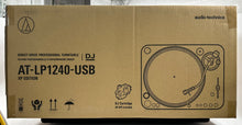 Load image into Gallery viewer, Audio Technica AT-LP1240-USB XP Edition DJ Turntable w/AT-XP5 Cartridge