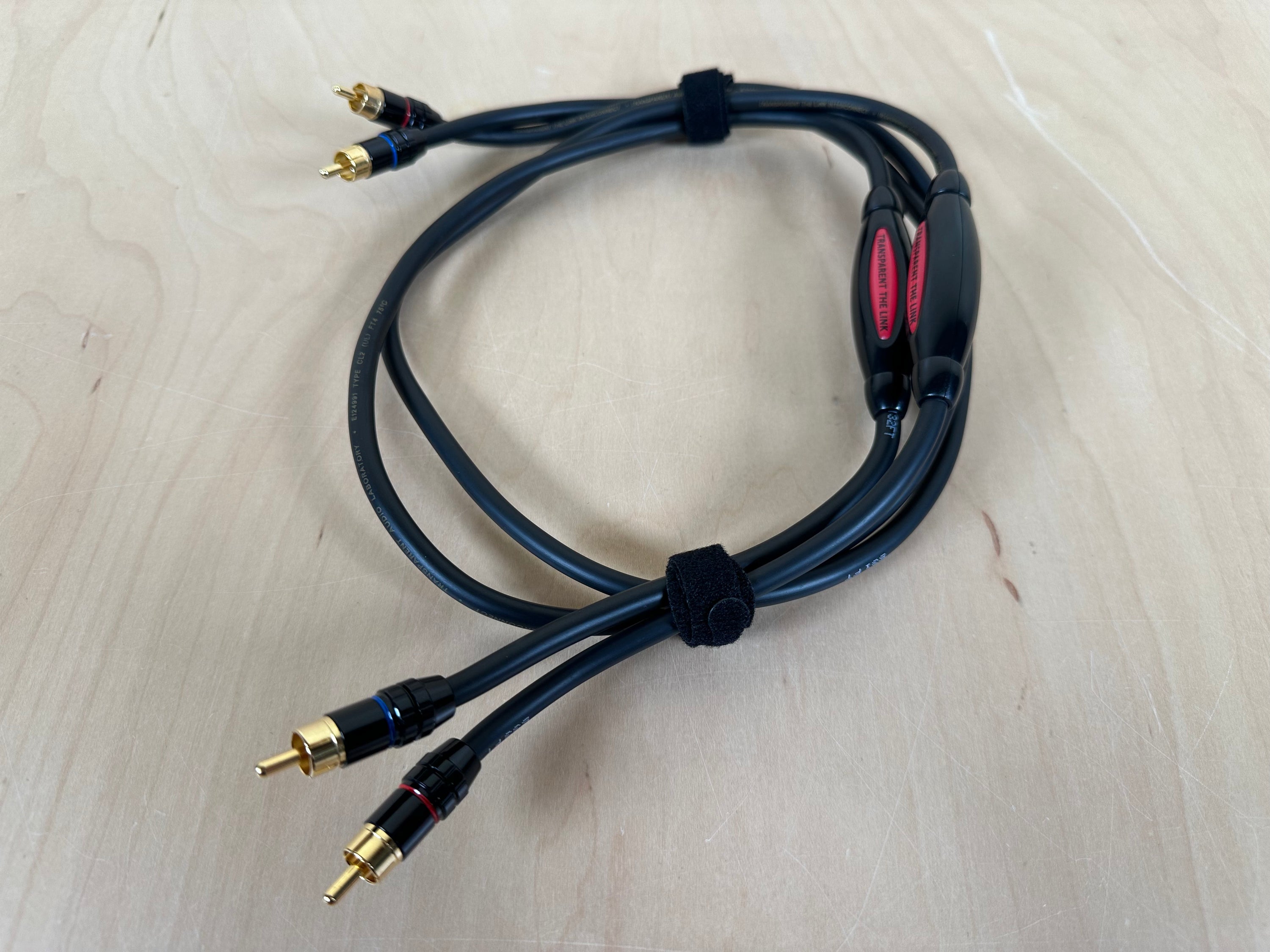 Transparent Audio The Link RCA Interconnect 1 Meter