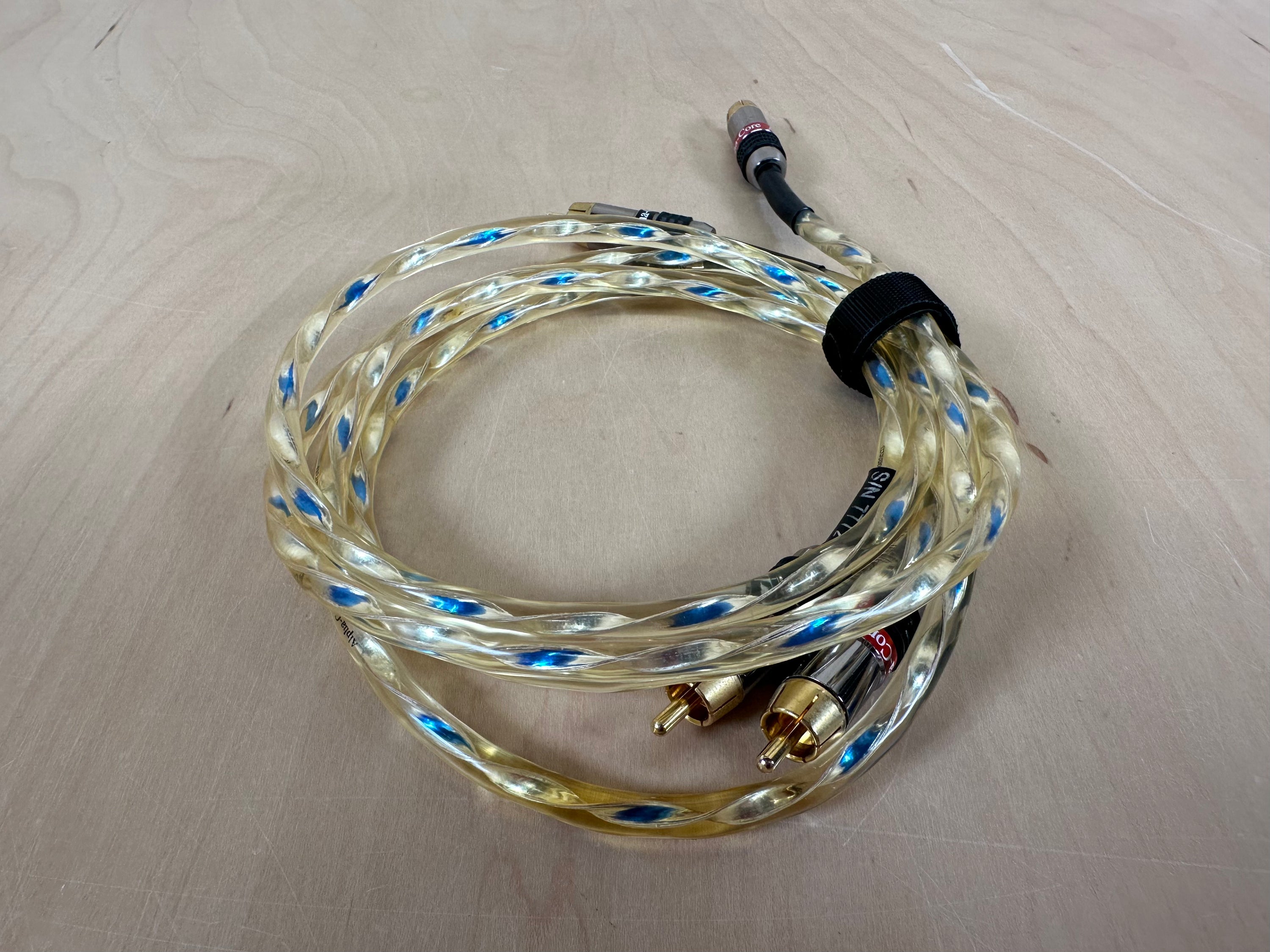 Alpha Core Micro Purl Foil RCA Interconnects 1 Meter