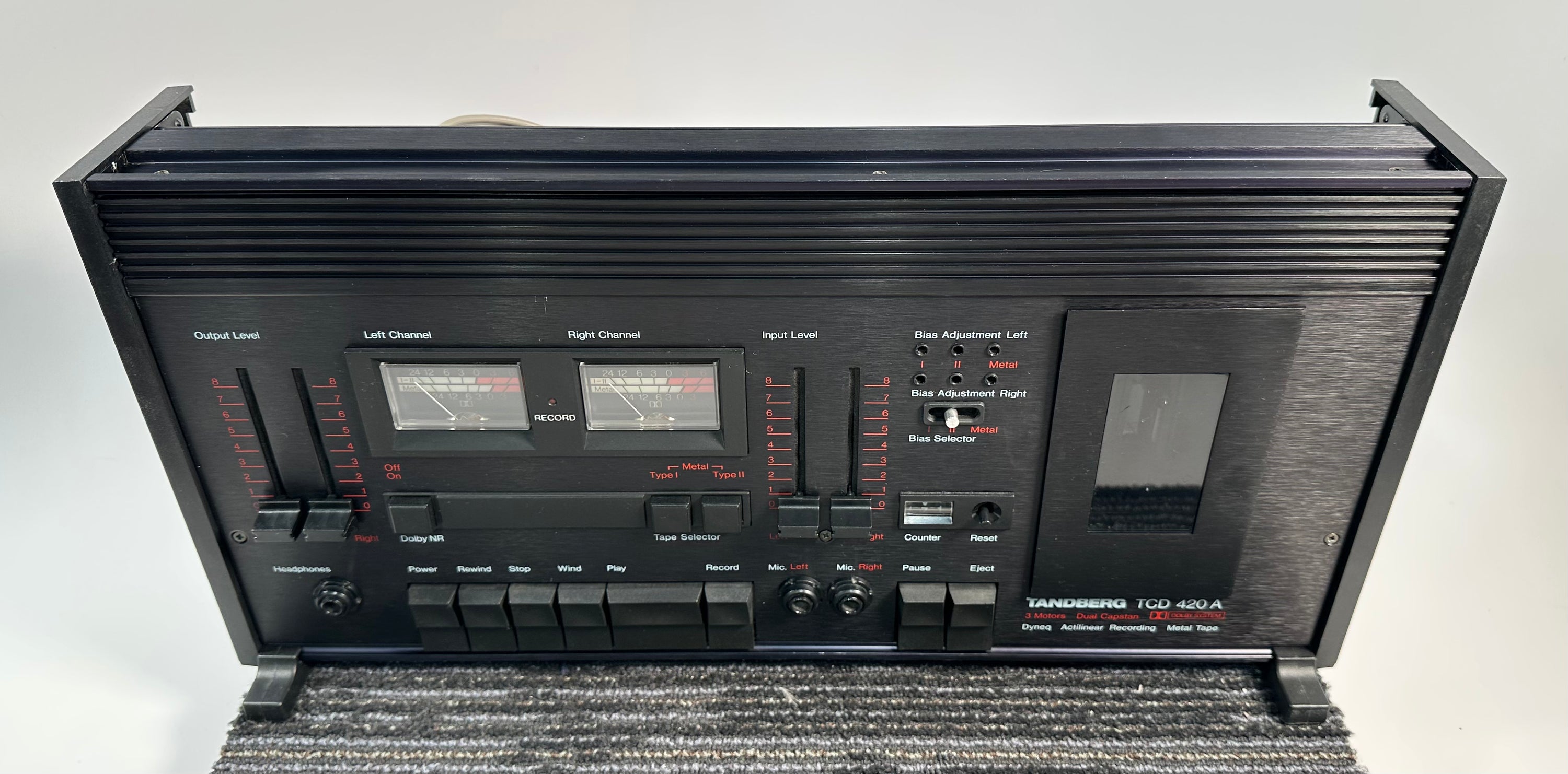 Tandberg TCD 420A 3 Motor Dual Capstan Cassette Deck