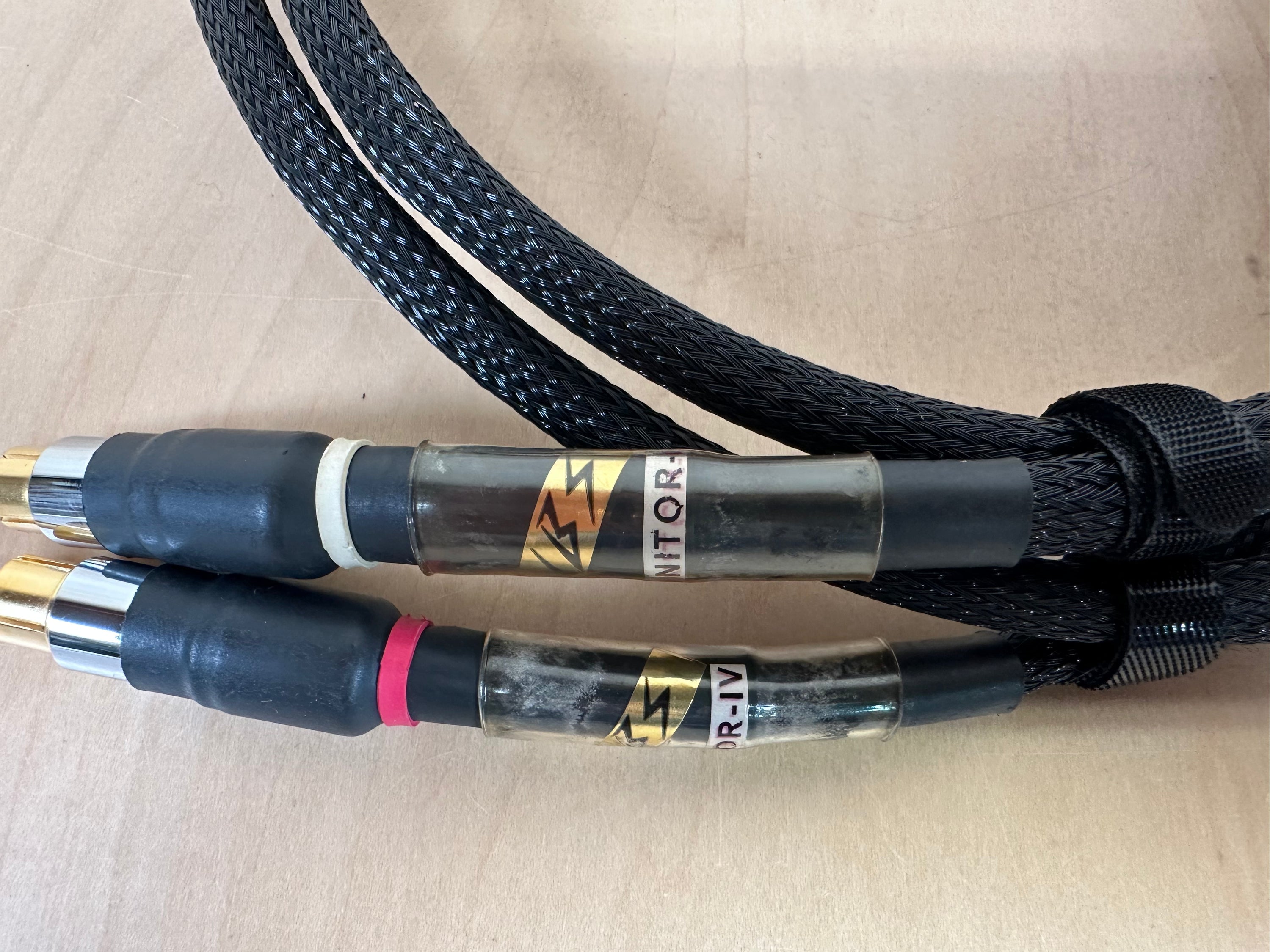 NBS Monitor IV RCA Interconnects 4'