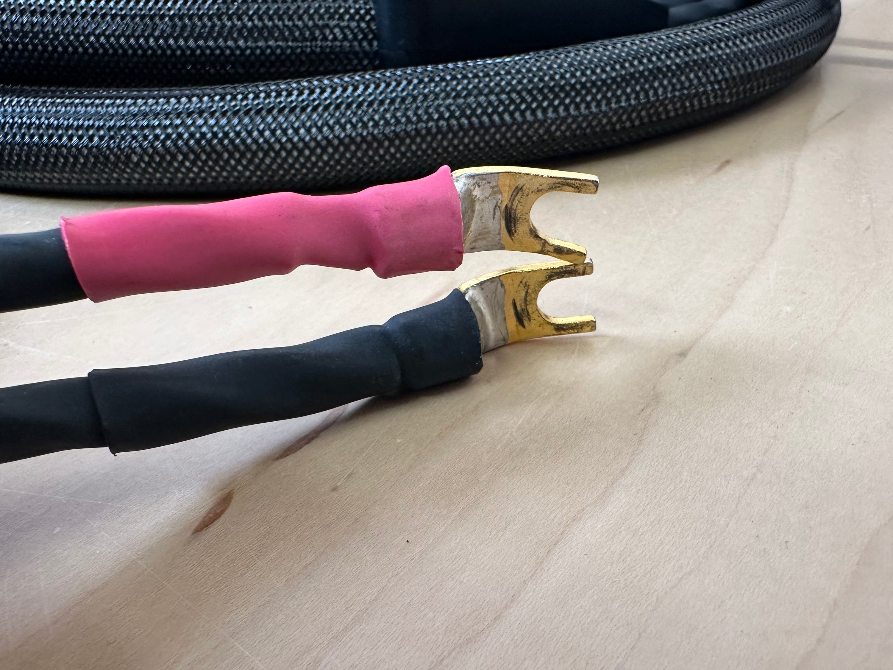 Transparent Audio Musicwave Super 8' Speaker Cables w/Spade Connectors