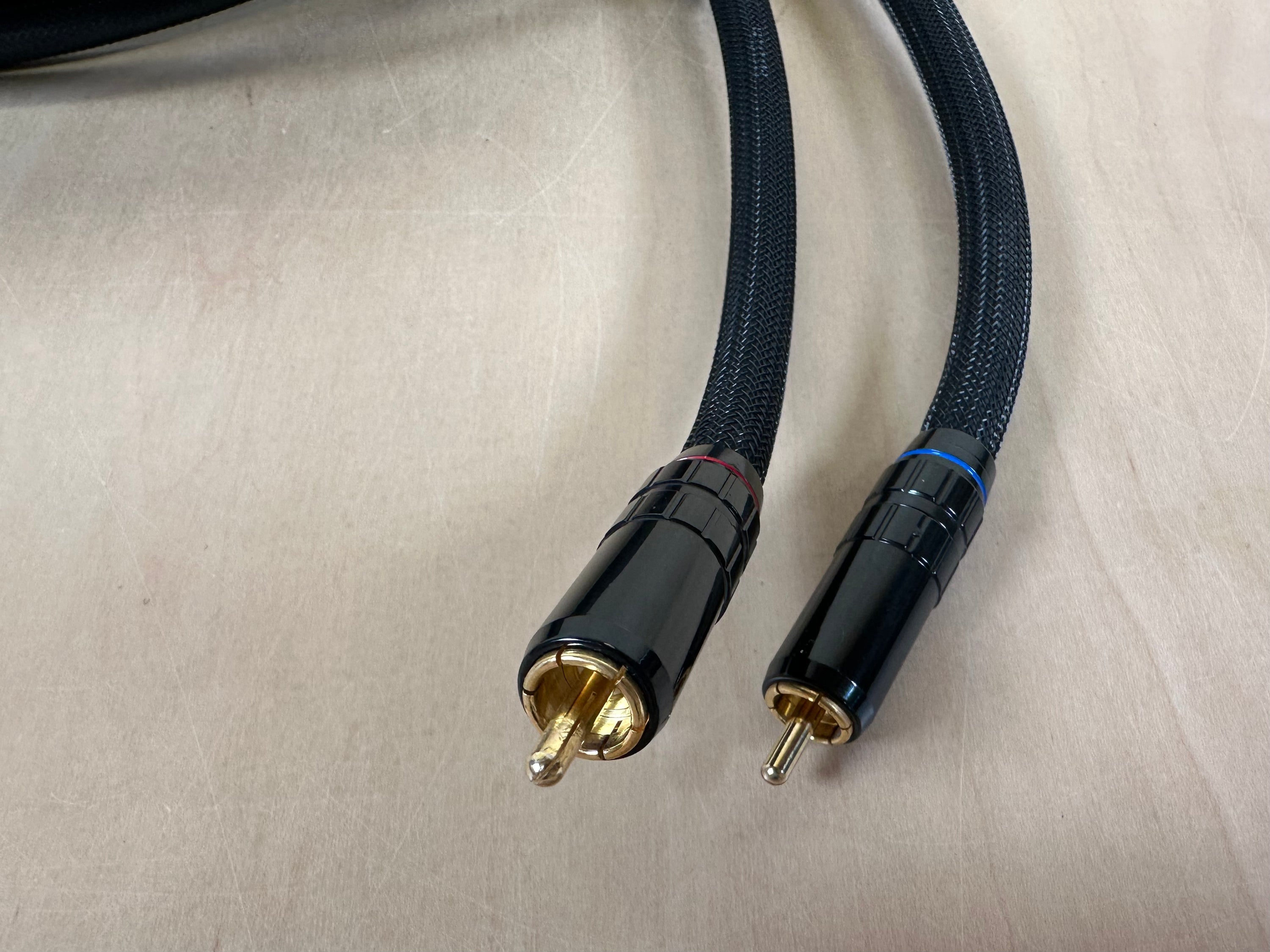 Transparent Audio Naim Musiclink Super MM2 4 Pin Male Din to Dual RCA Cable 15 Feet