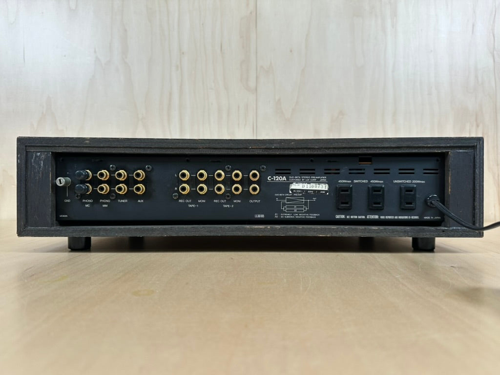 LUXMAN C-120A Stereo Preamplifier